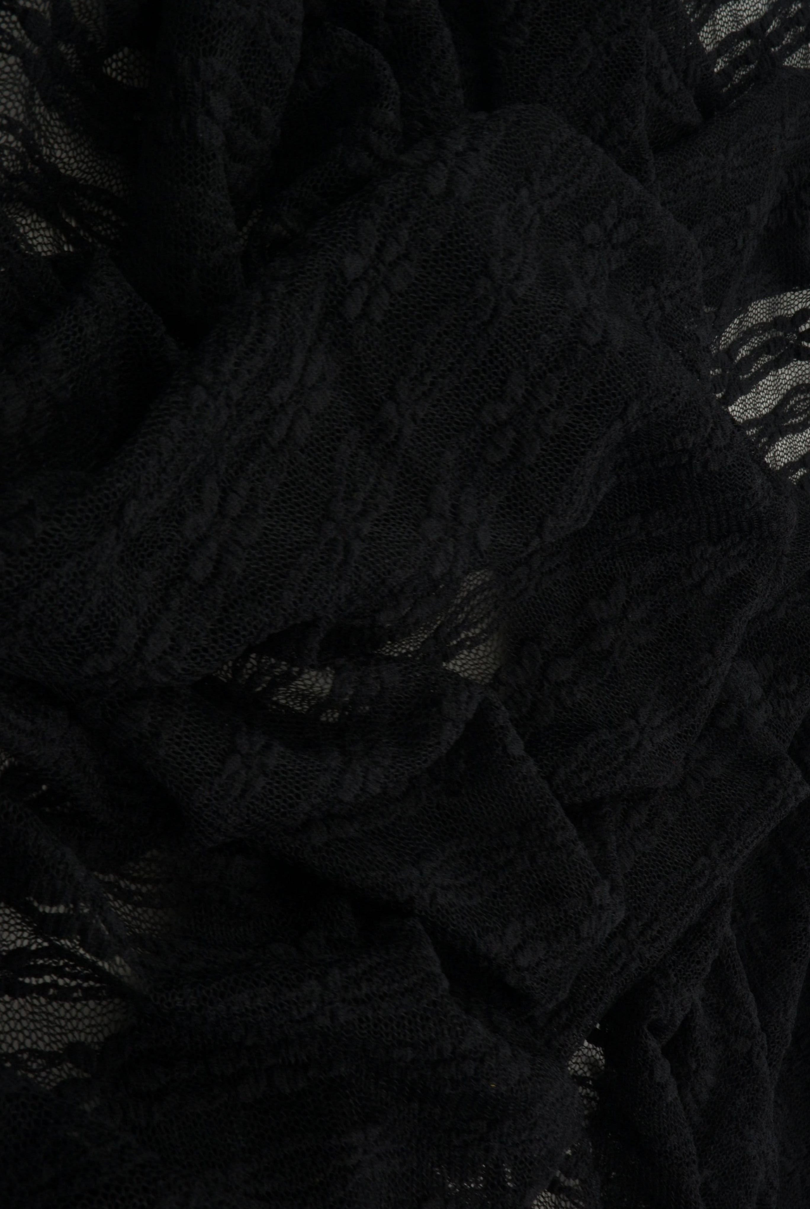 Ditsy Flower Stripe Nylon Spandex Lace LACE4663