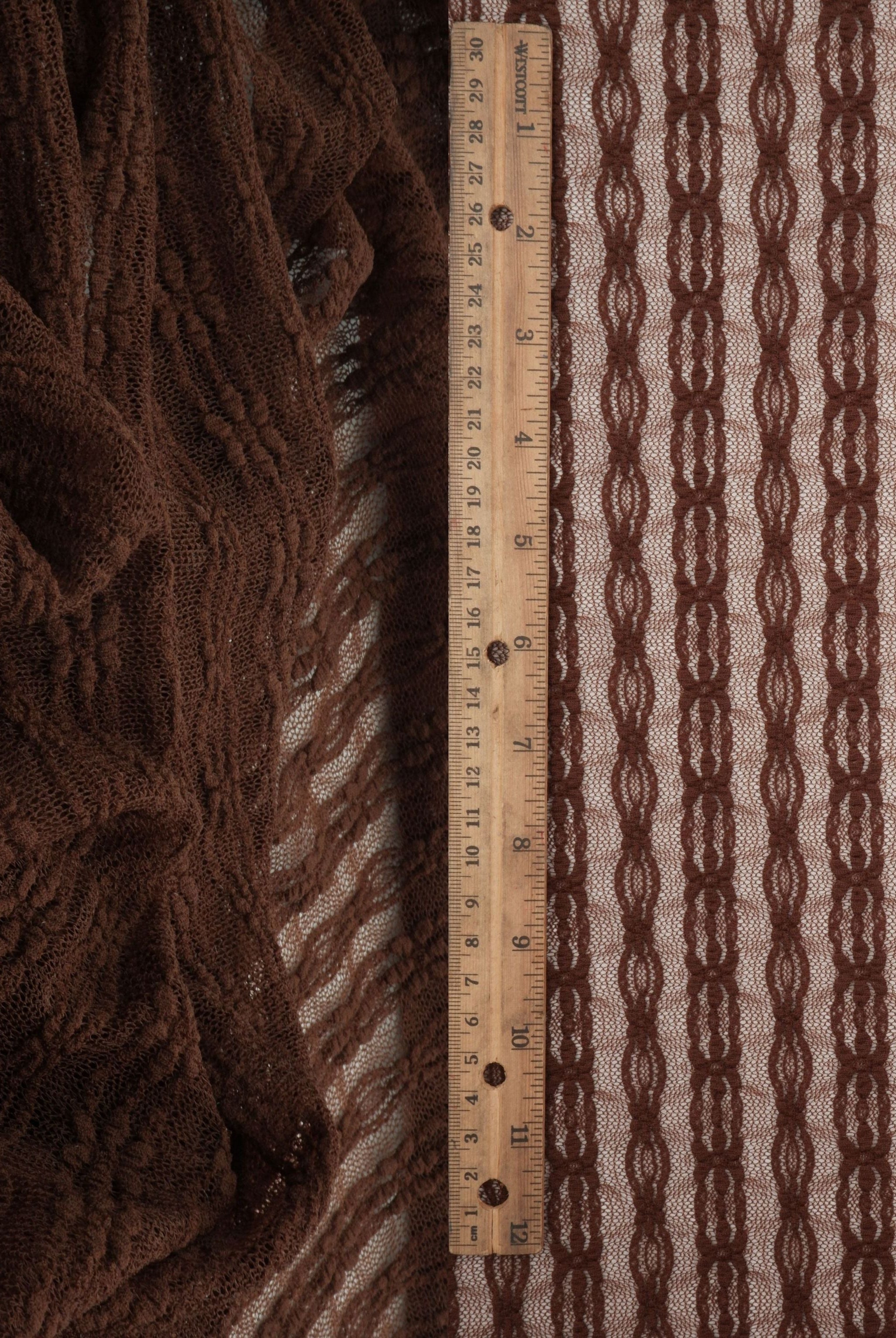 Ditsy Flower Stripe Nylon Spandex Lace LACE4663