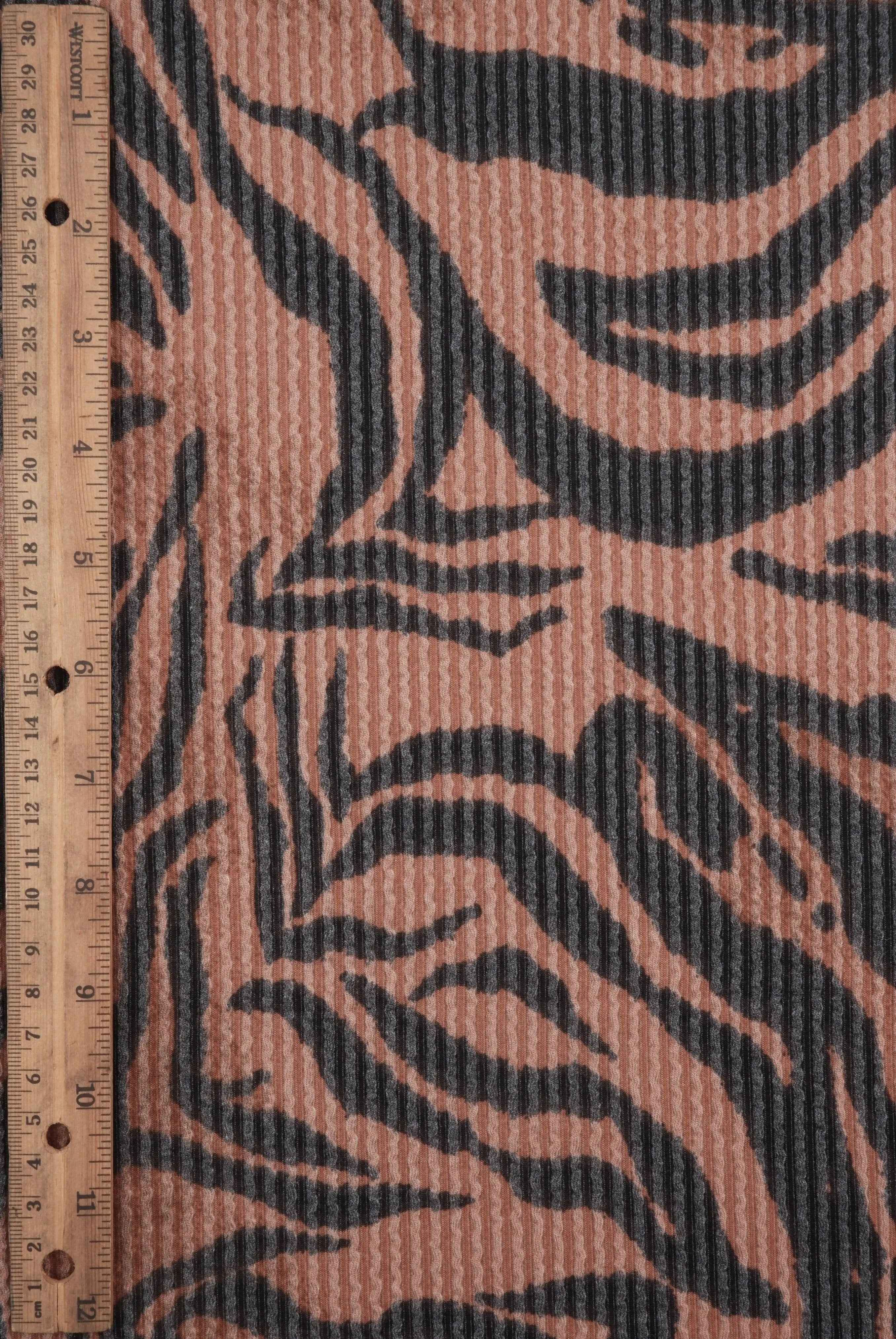 KNT4463-MS11564 BROWN KNIT