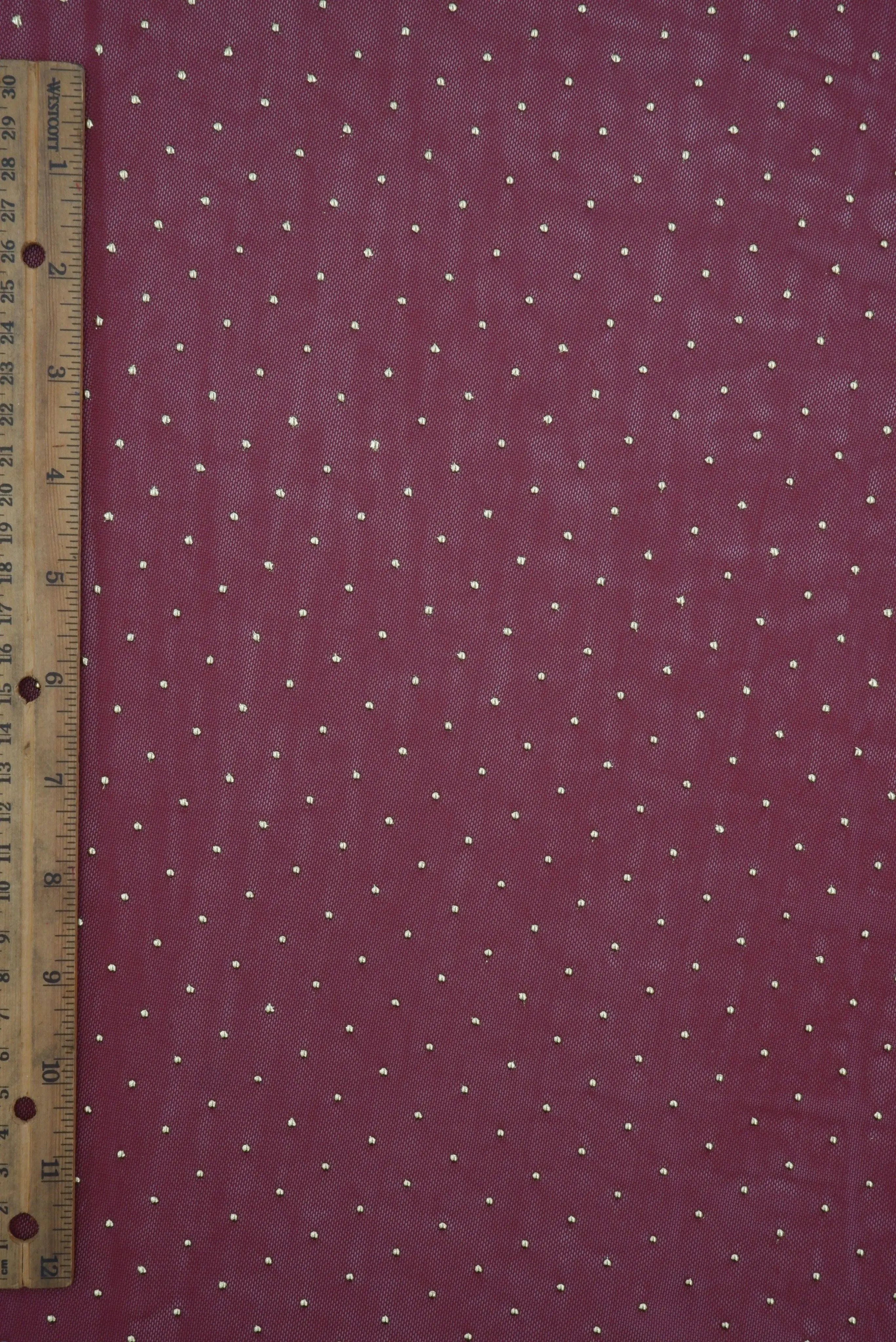 Foil Dot Stretch Mesh Fabric - MESH-4600
