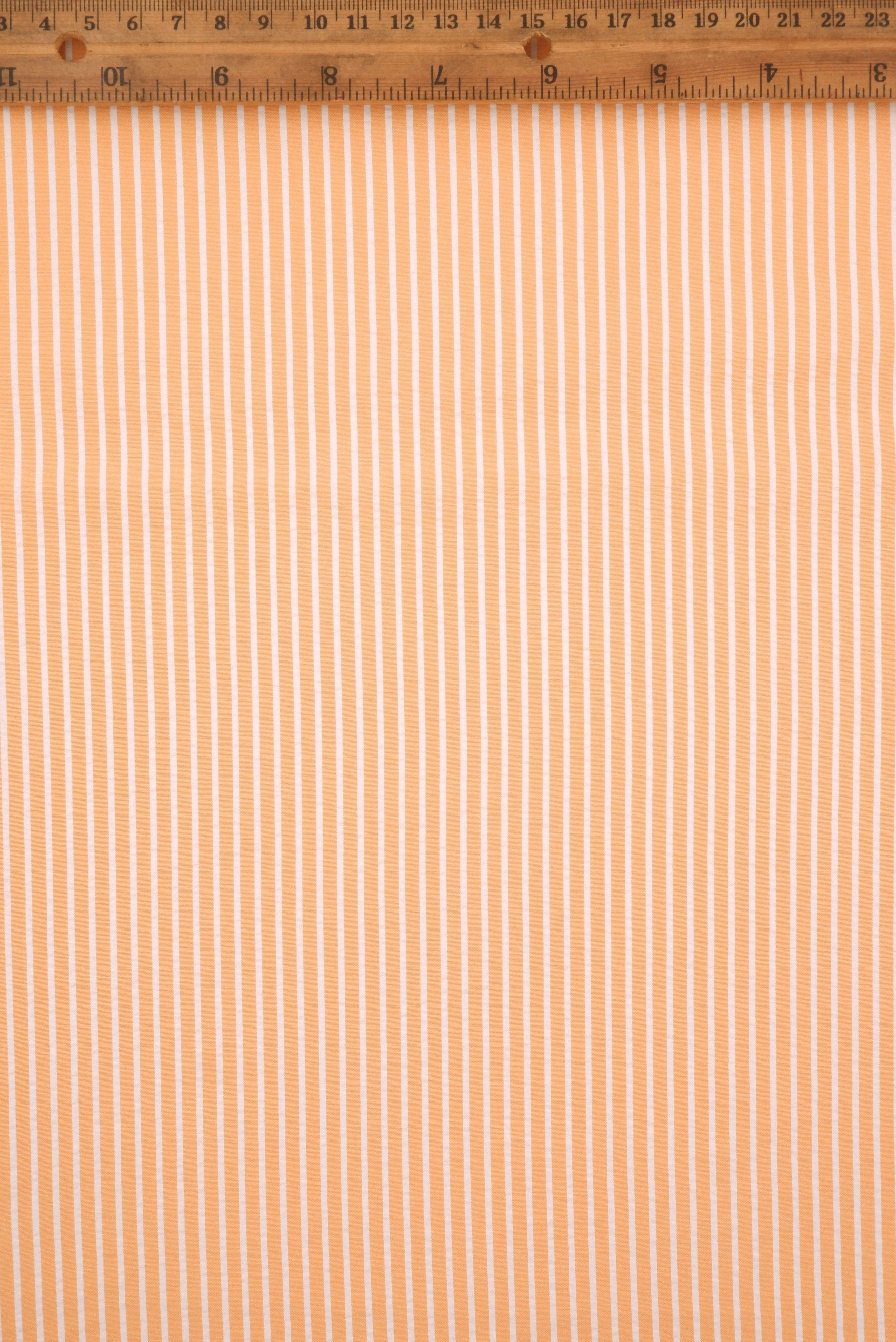 Seersucker Stripe Polyester Rayon Woven Fabric - POP4621