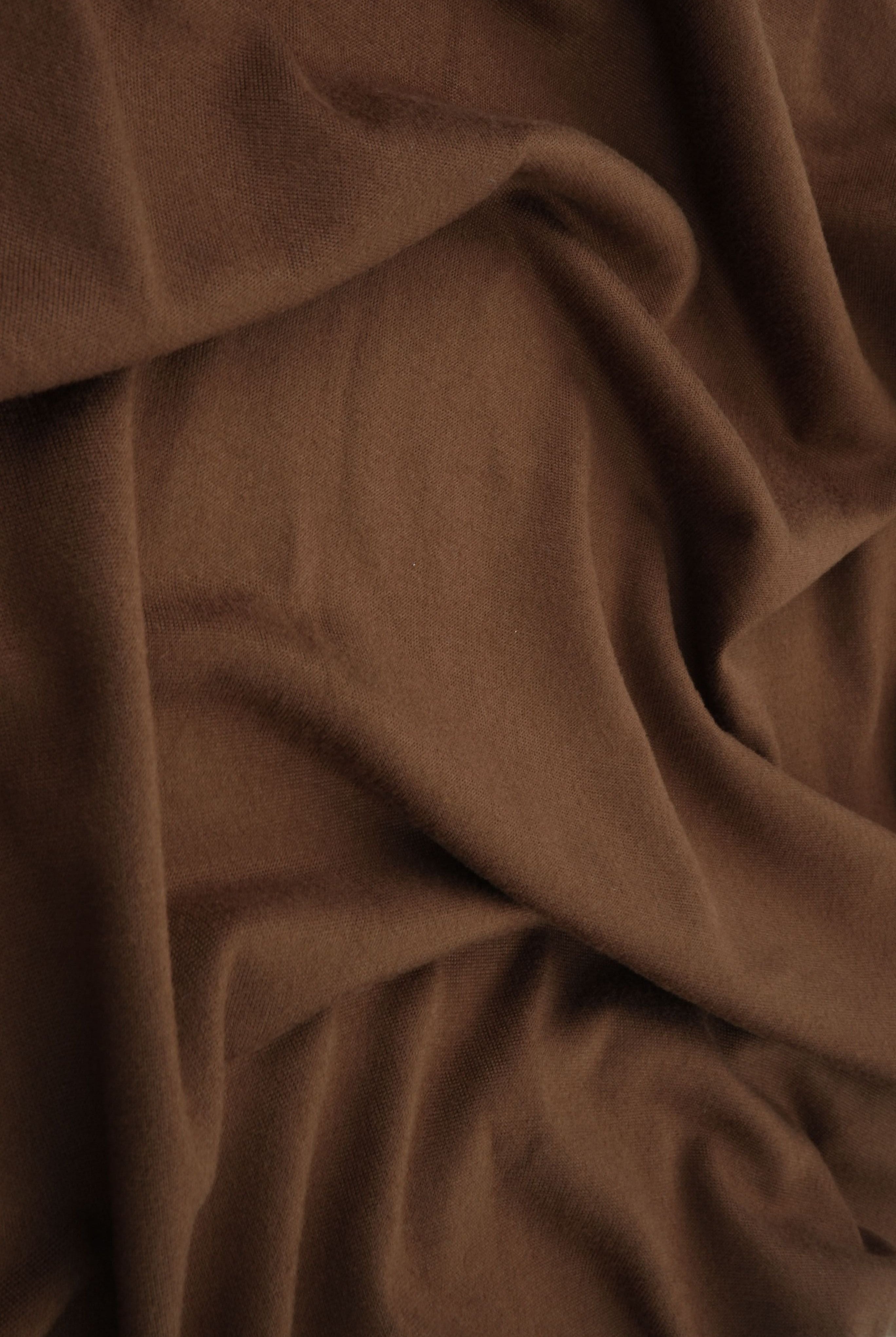 DTY Brushed Solid Stretch Knit Fabric - KNT2100