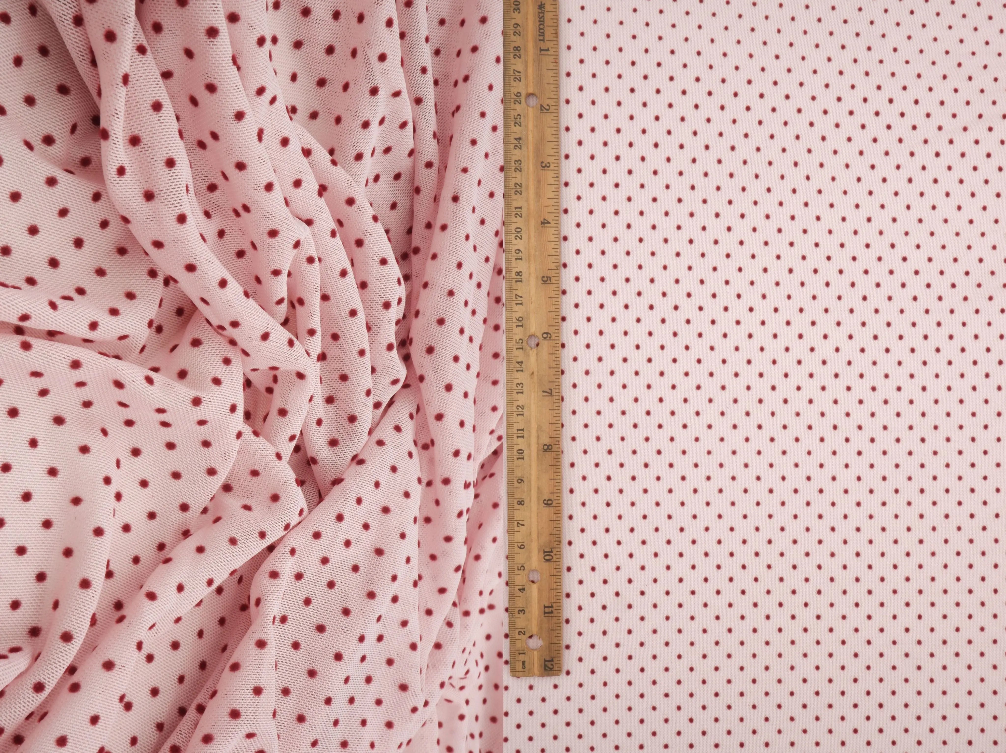 FLOCK-DU1614 PINK MESH