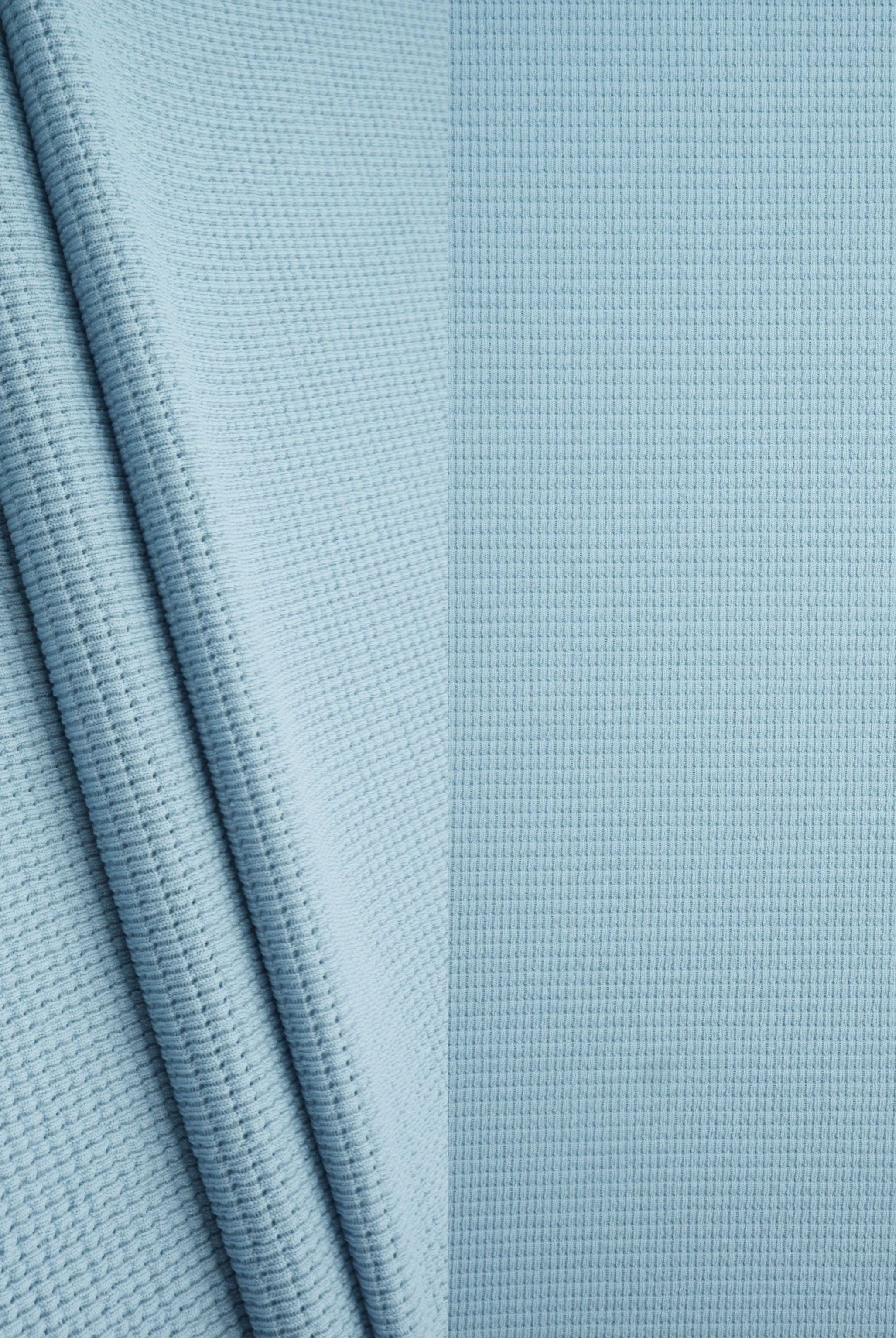 Waffle Double Knit Solid Fabric KNT4667