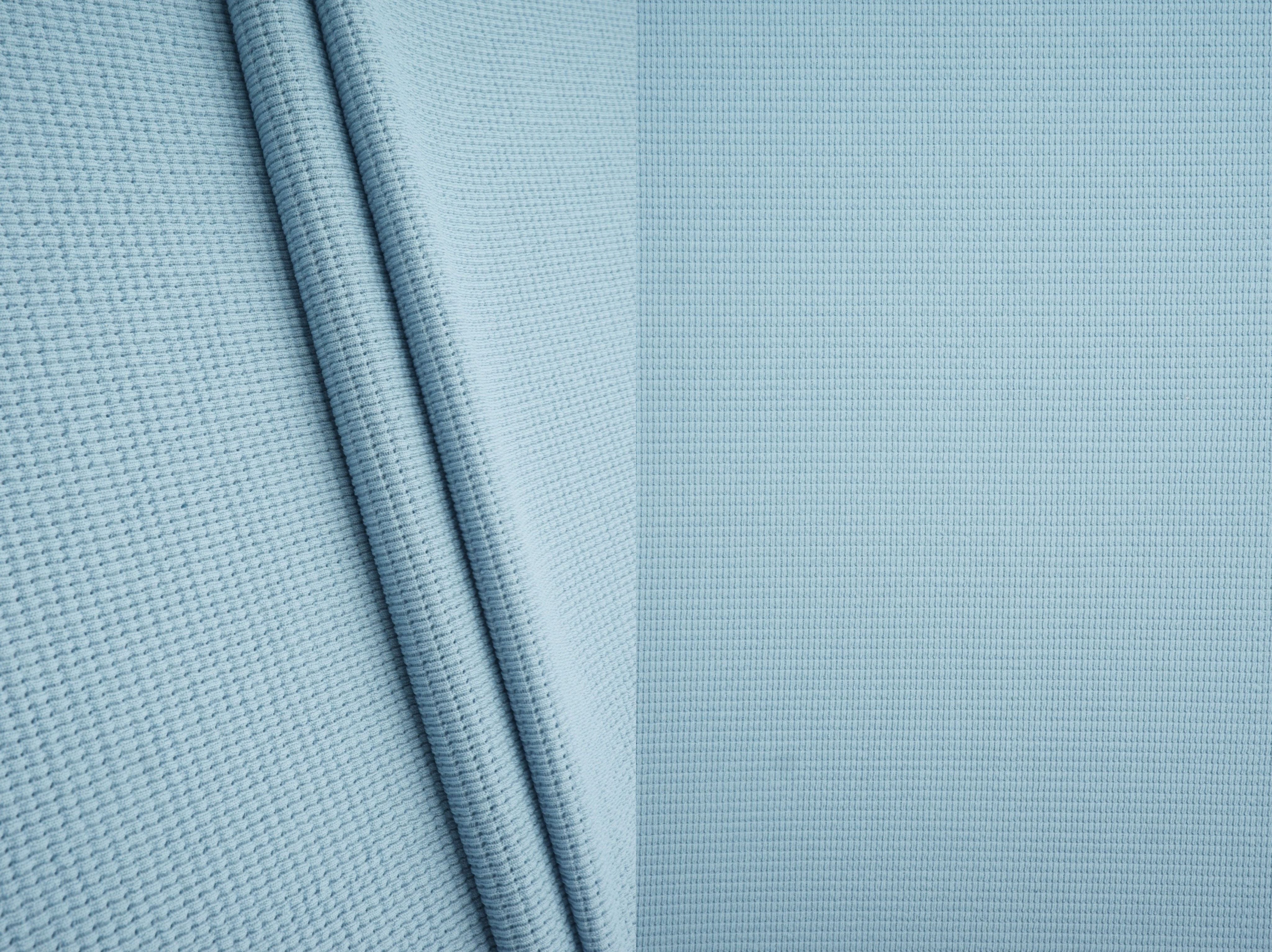 Waffle Double Knit Solid Fabric KNT4667