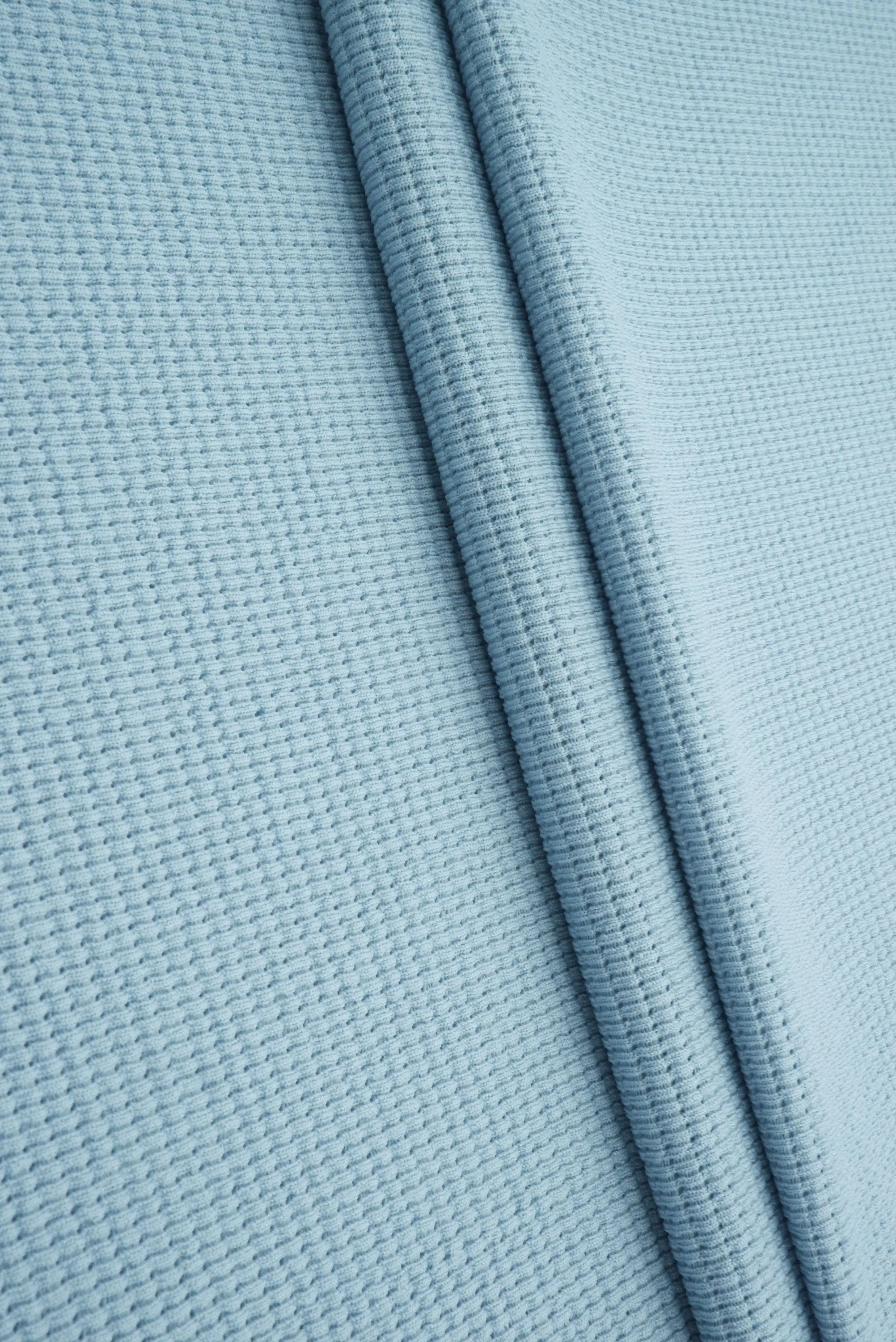 Waffle Double Knit Solid Fabric KNT4667
