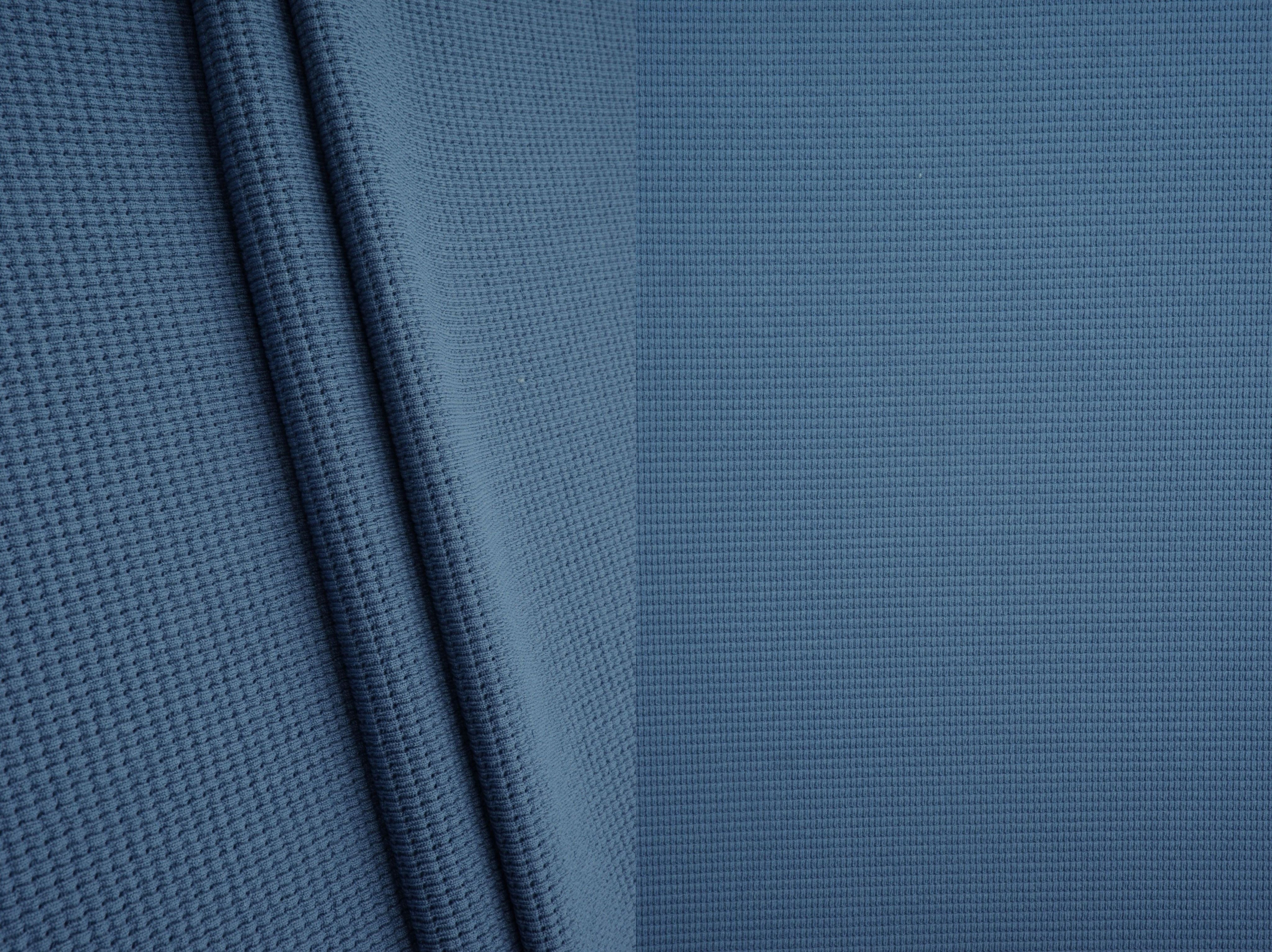 Waffle Double Knit Solid Fabric KNT4667
