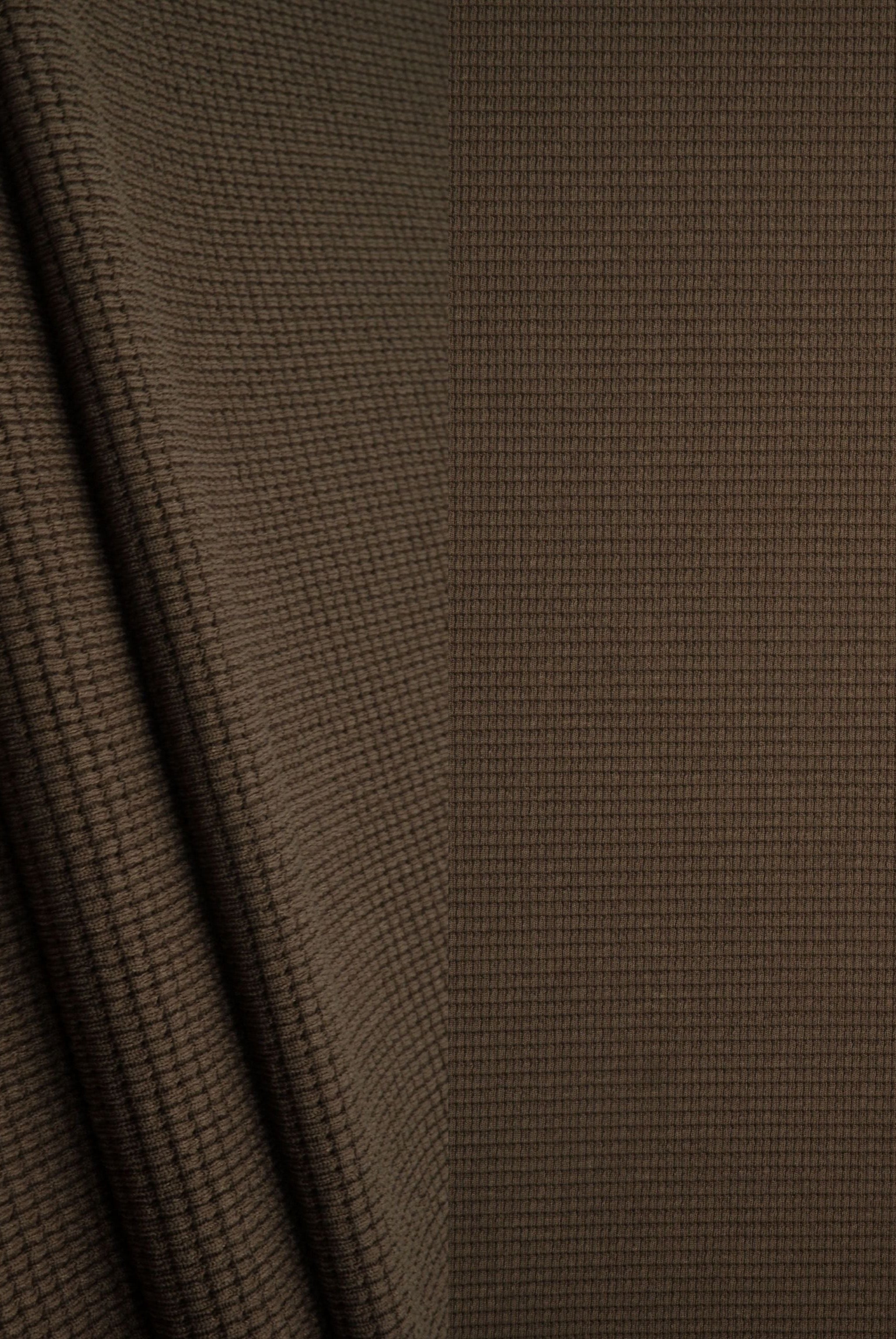 Waffle Double Knit Solid Fabric KNT4667