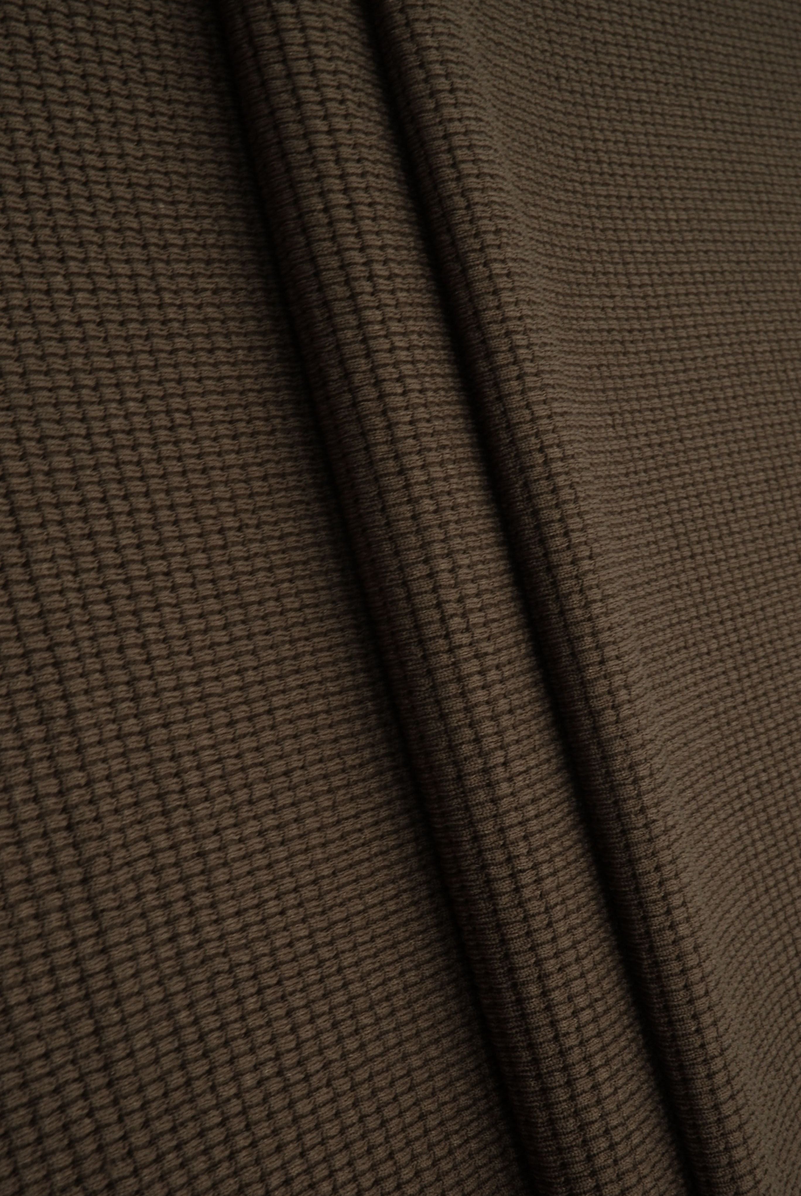 Waffle Double Knit Solid Fabric KNT4667