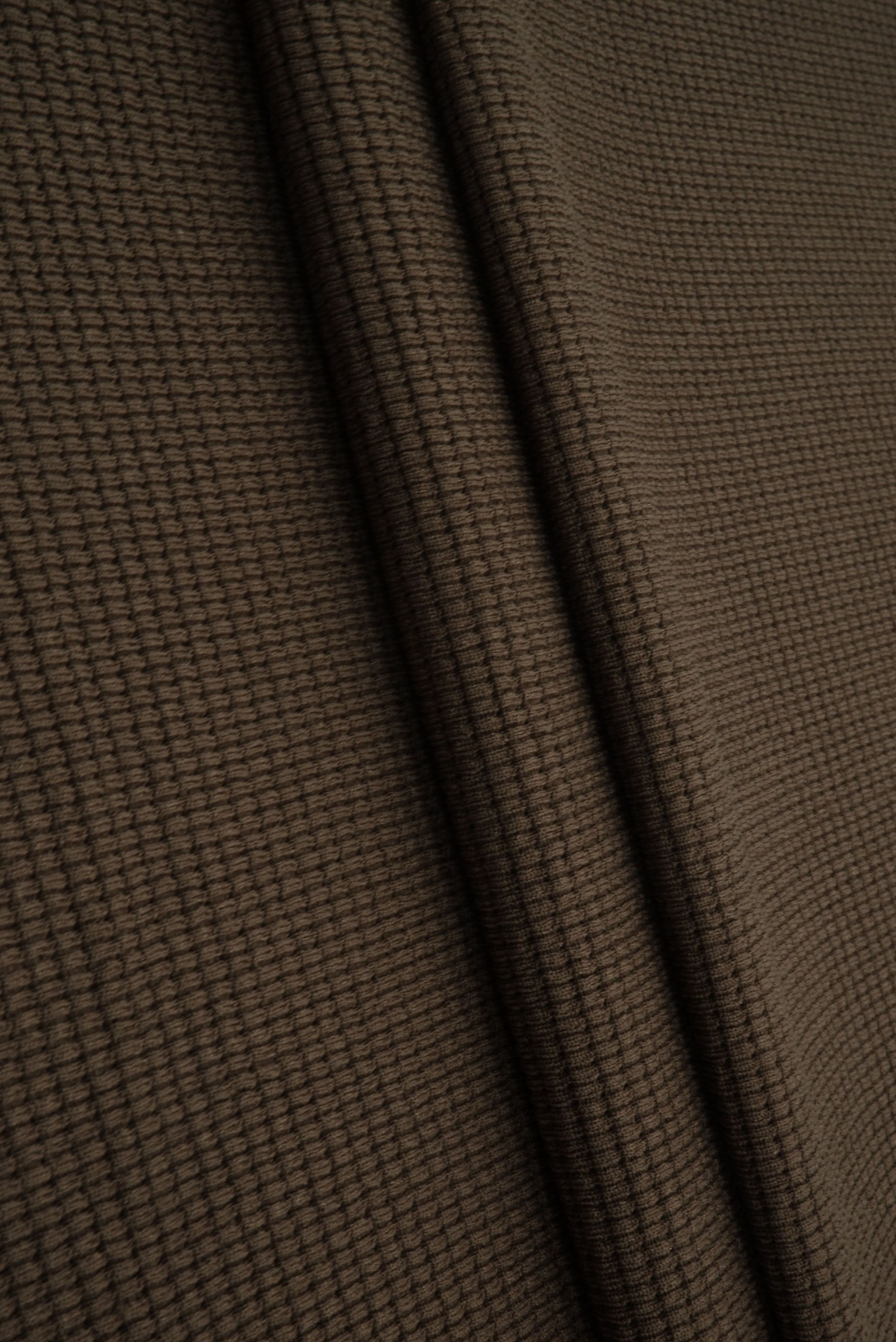 Waffle Double Knit Solid Fabric KNT4667