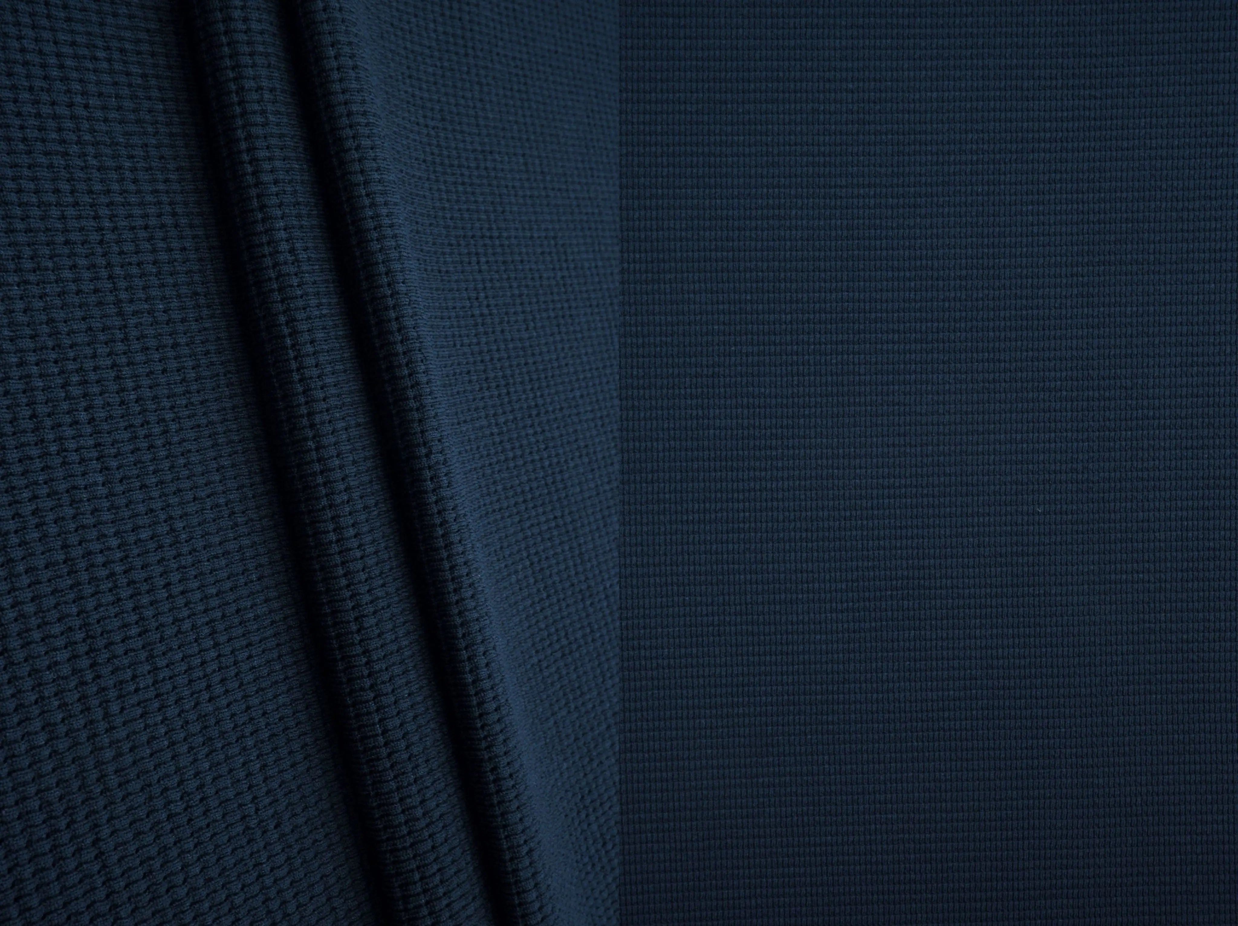 Waffle Double Knit Solid Fabric KNT4667