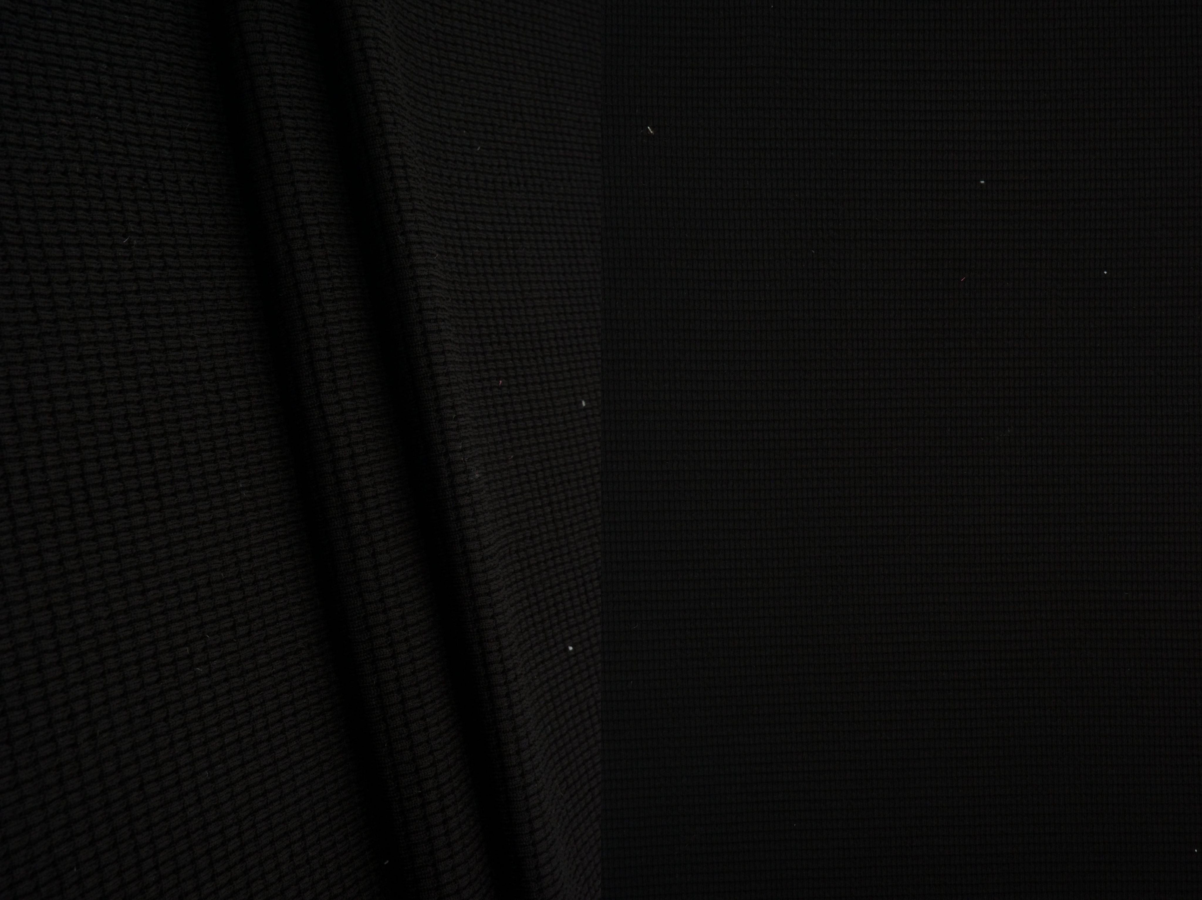 Waffle Double Knit Solid Fabric KNT4667