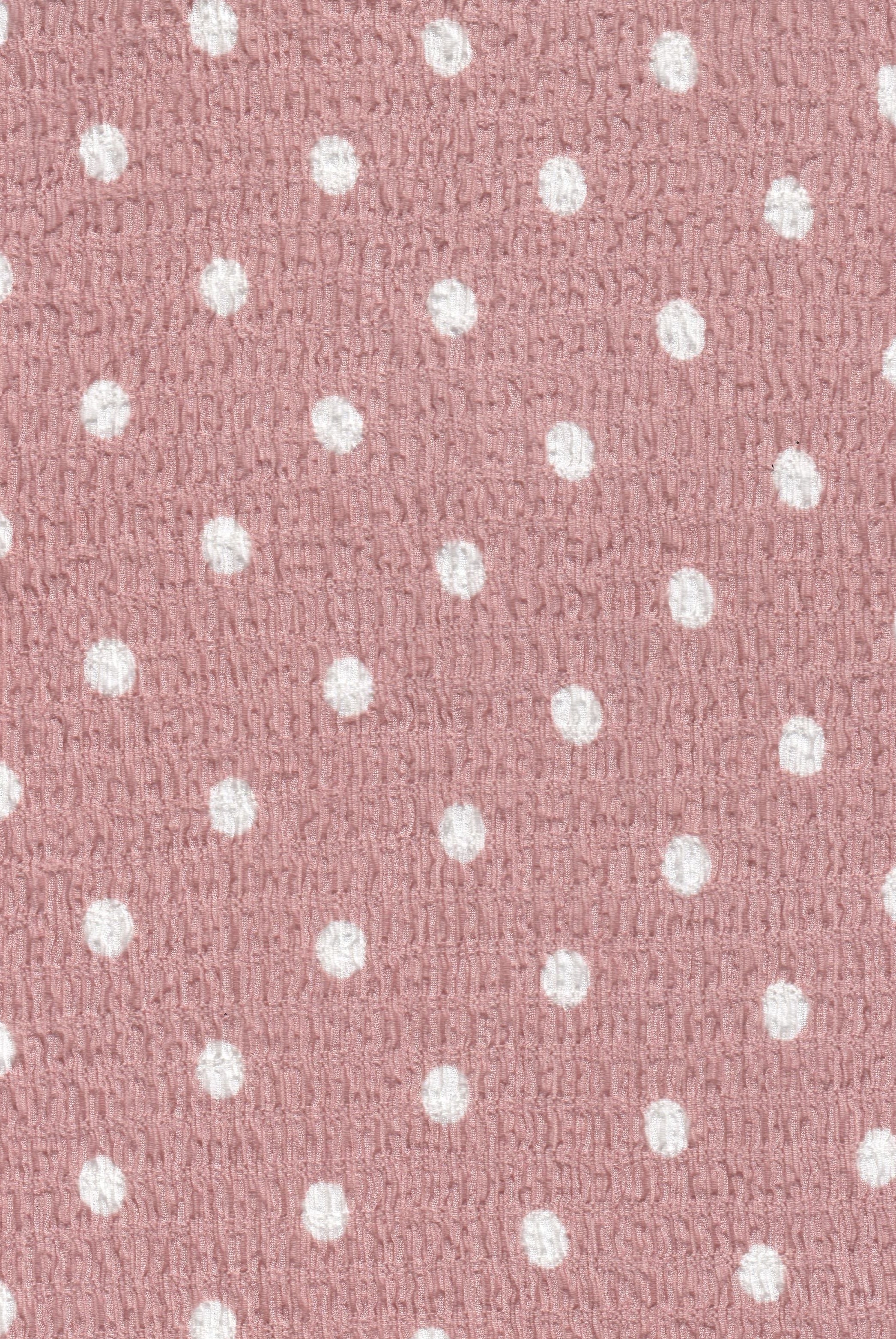 Polka Dot Crinkle Crepe Print Fabric CRP4628-SE90548