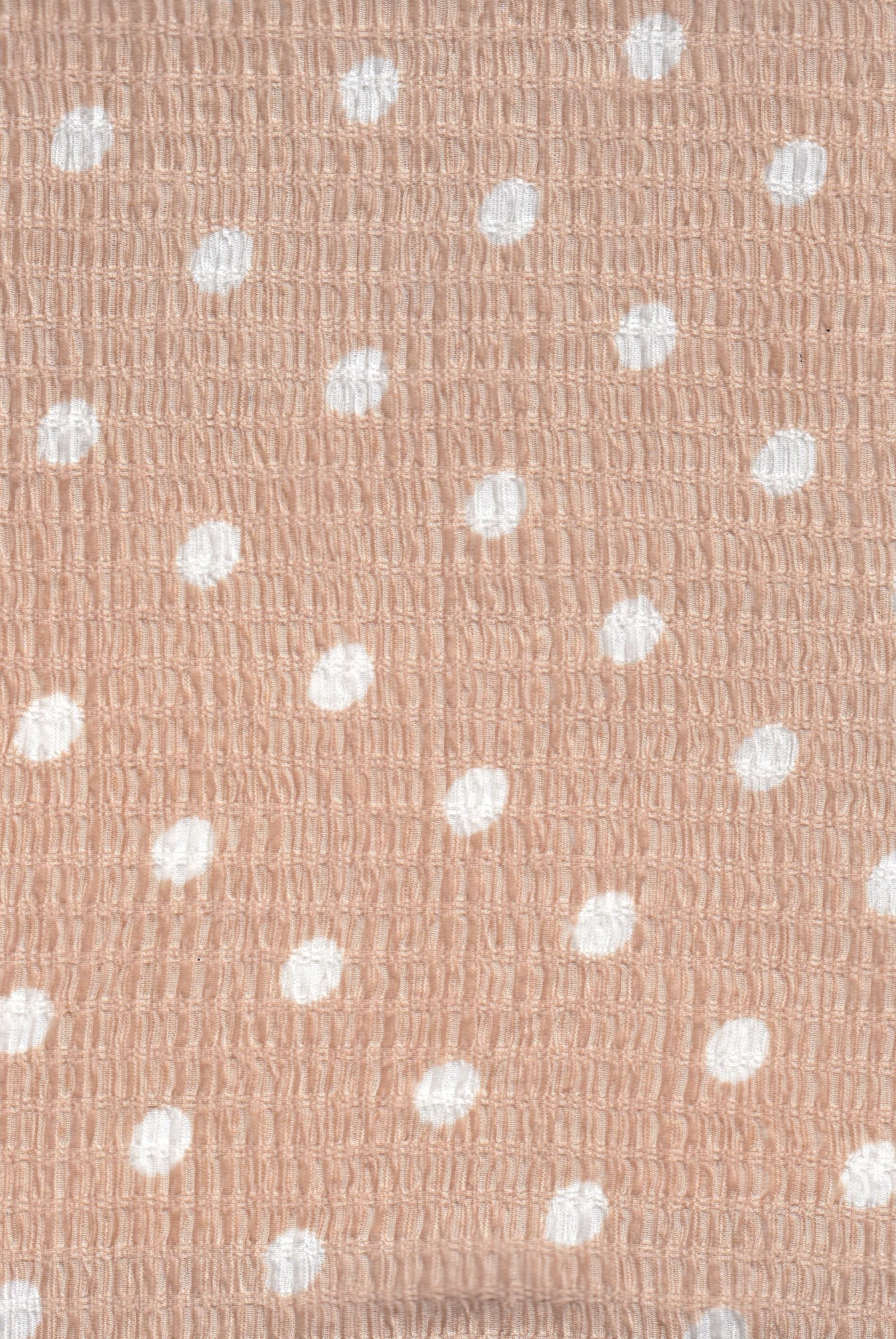 Polka Dot Crinkle Crepe Print Fabric CRP4628-SE90548