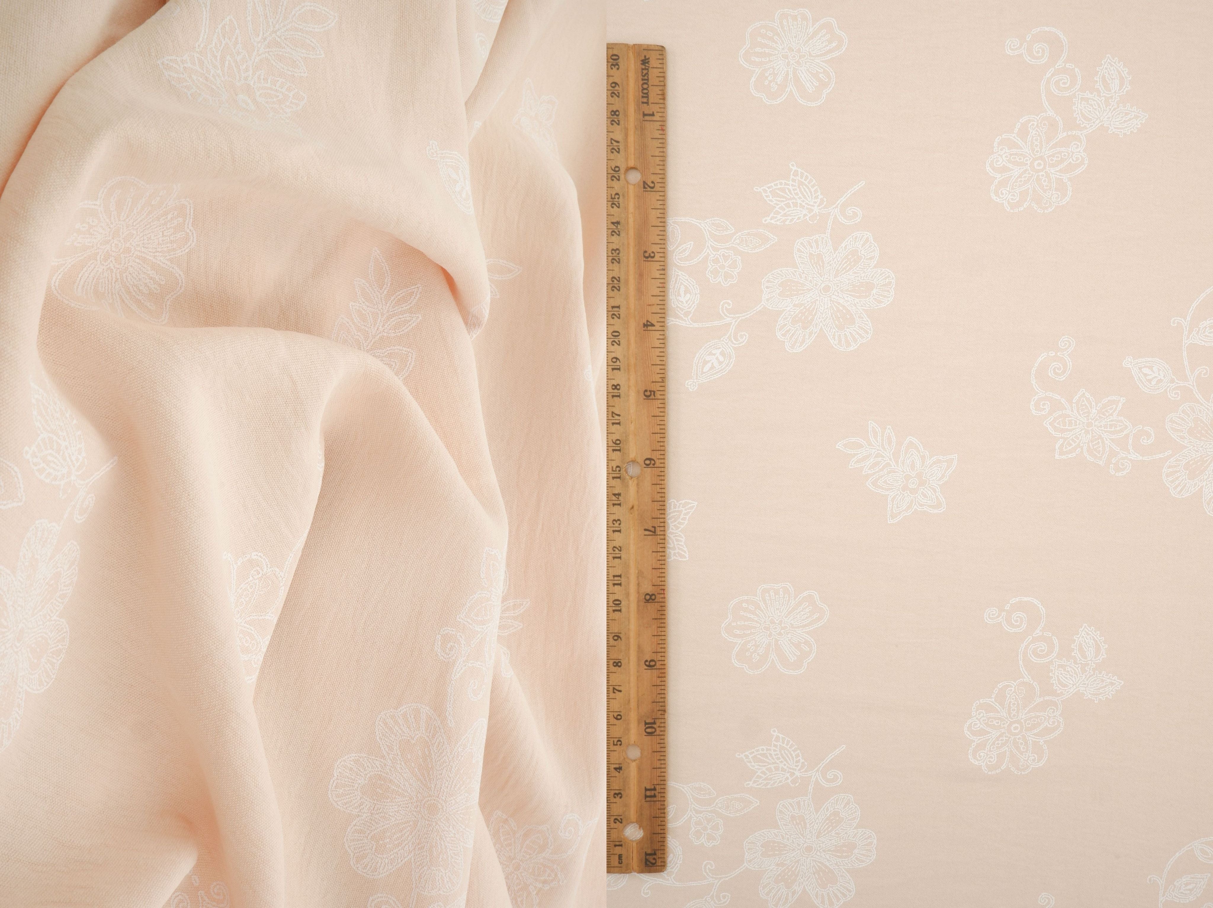 Flower Puff Print Airflow Woven CEYP-MS11597