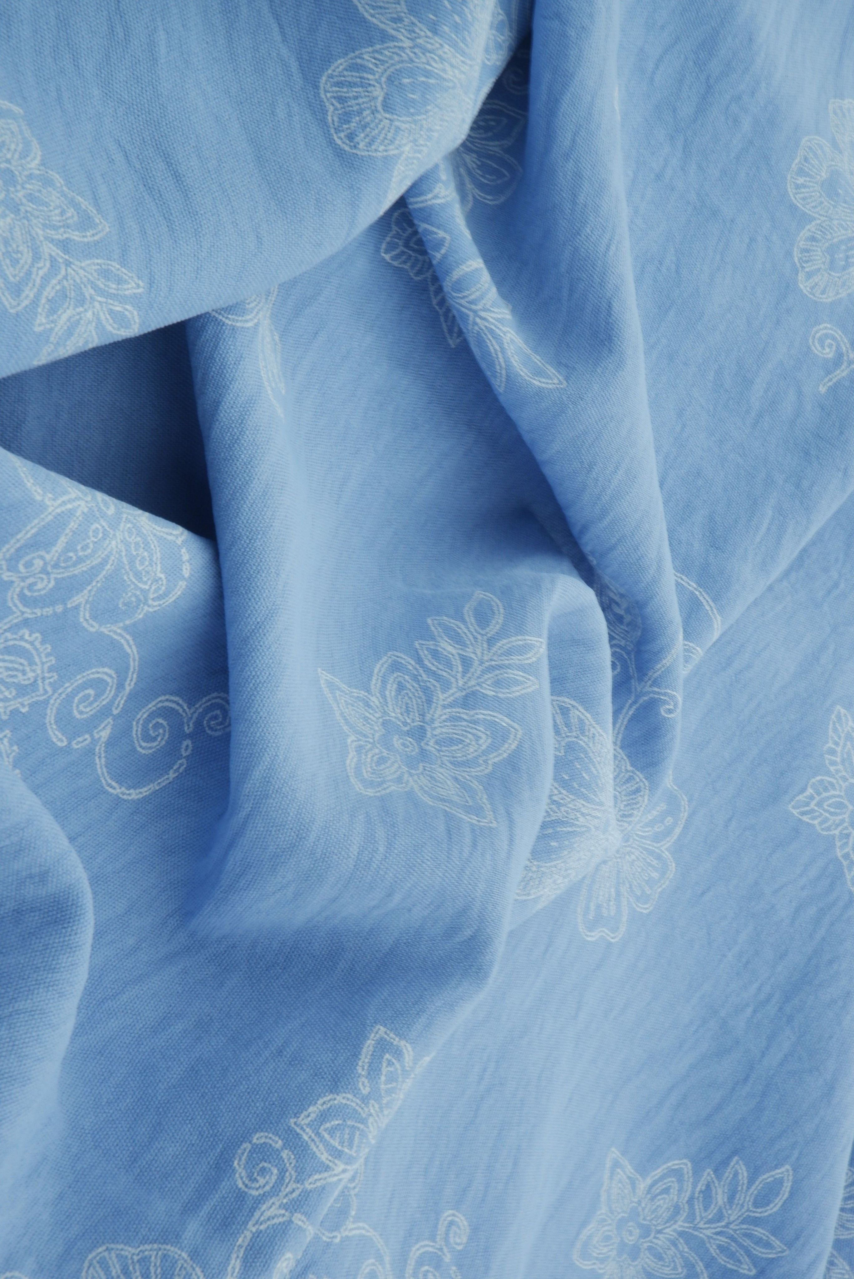 Flower Puff Print Airflow Woven CEYP-MS11597