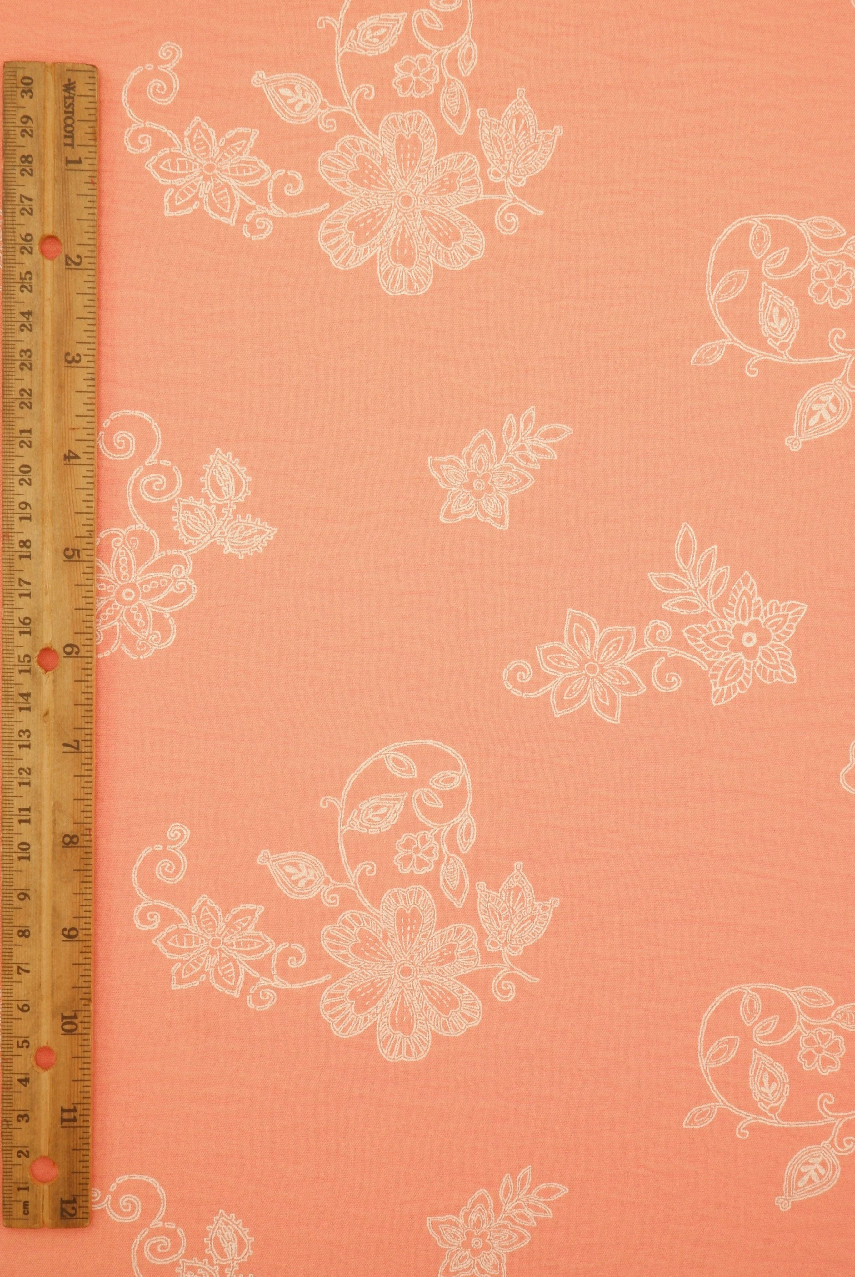 Flower Puff Print Airflow Woven CEYP-MS11597