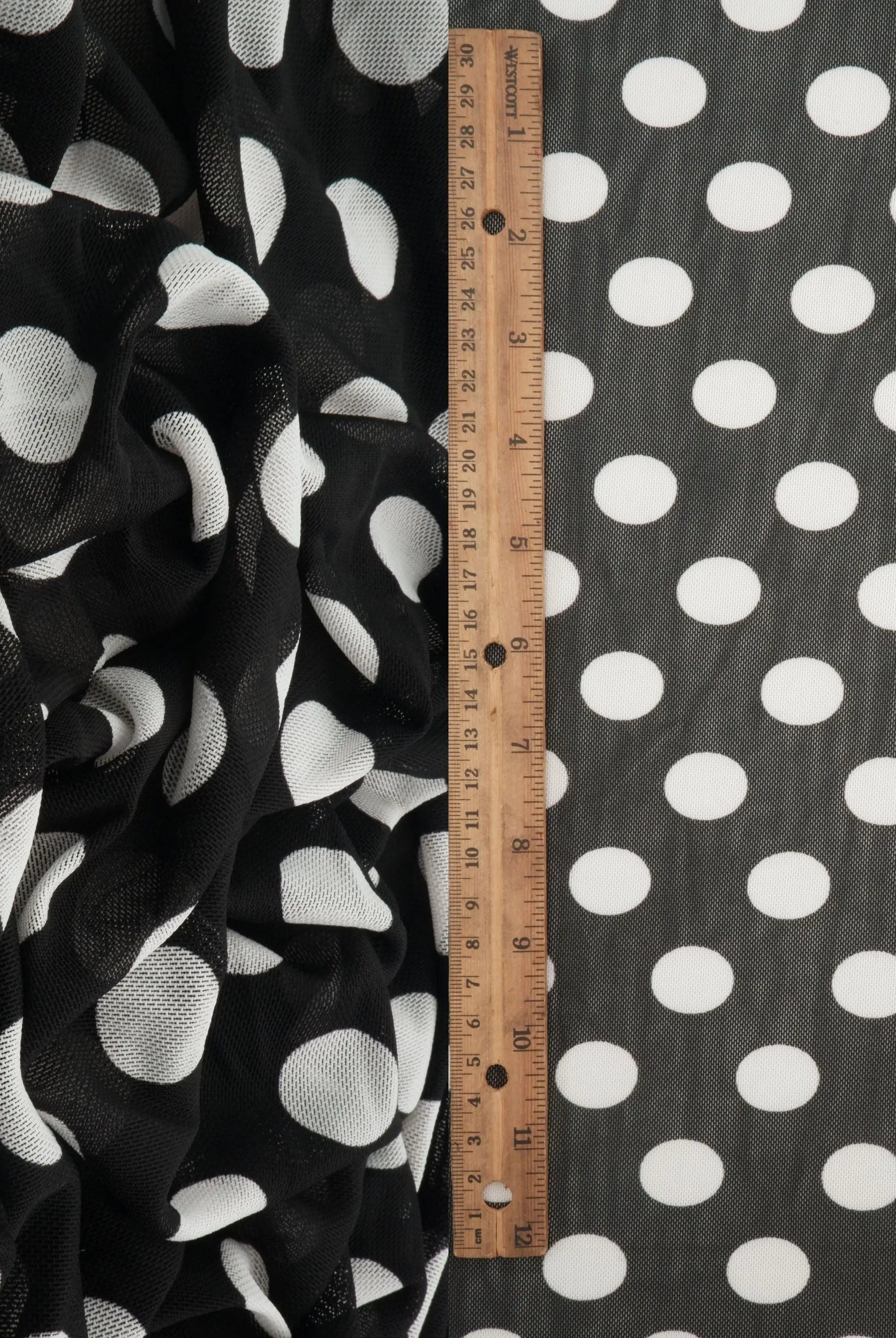 Polka Dot Mesh Print MESH-DU1665
