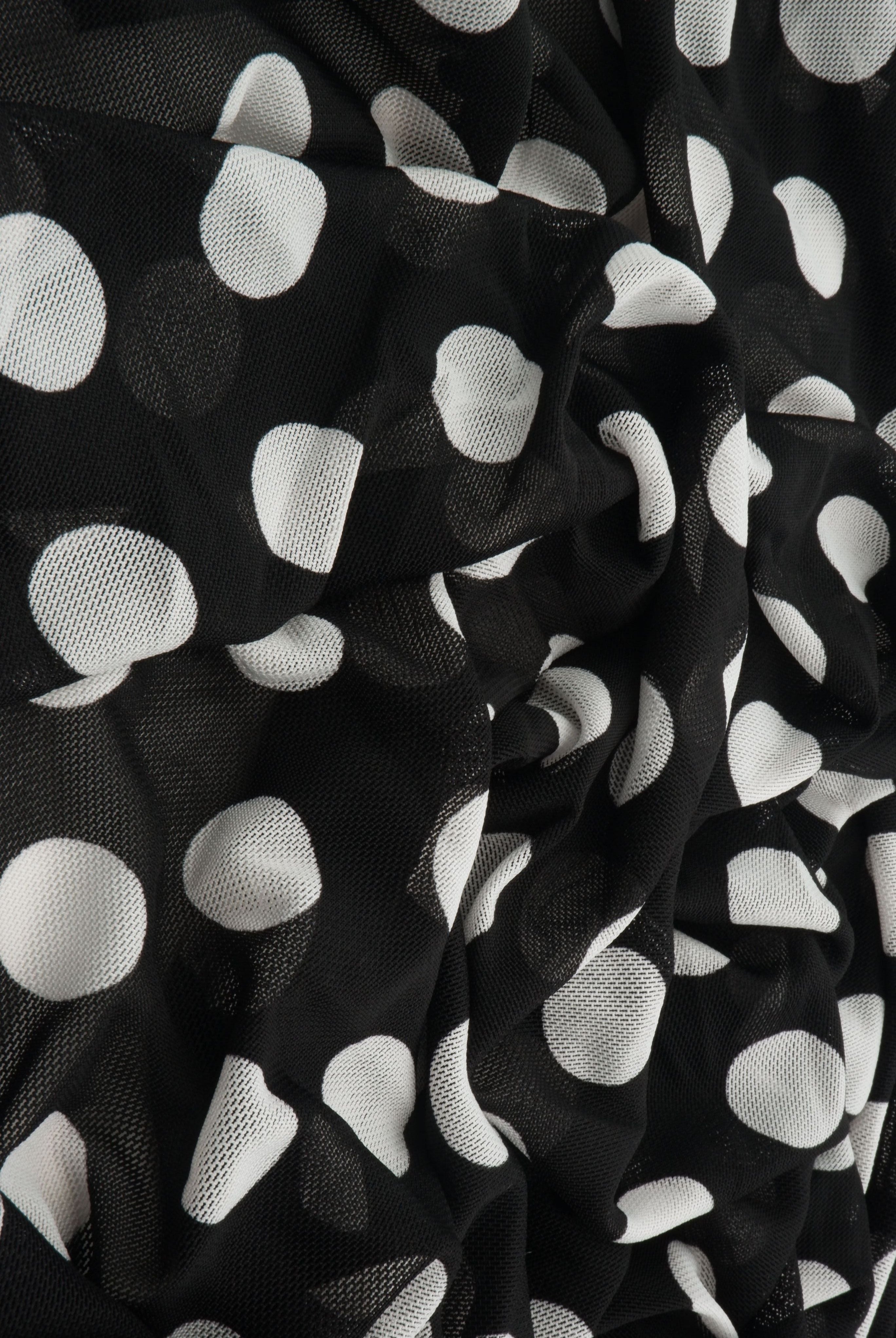 Polka Dot Mesh Print MESH-DU1665
