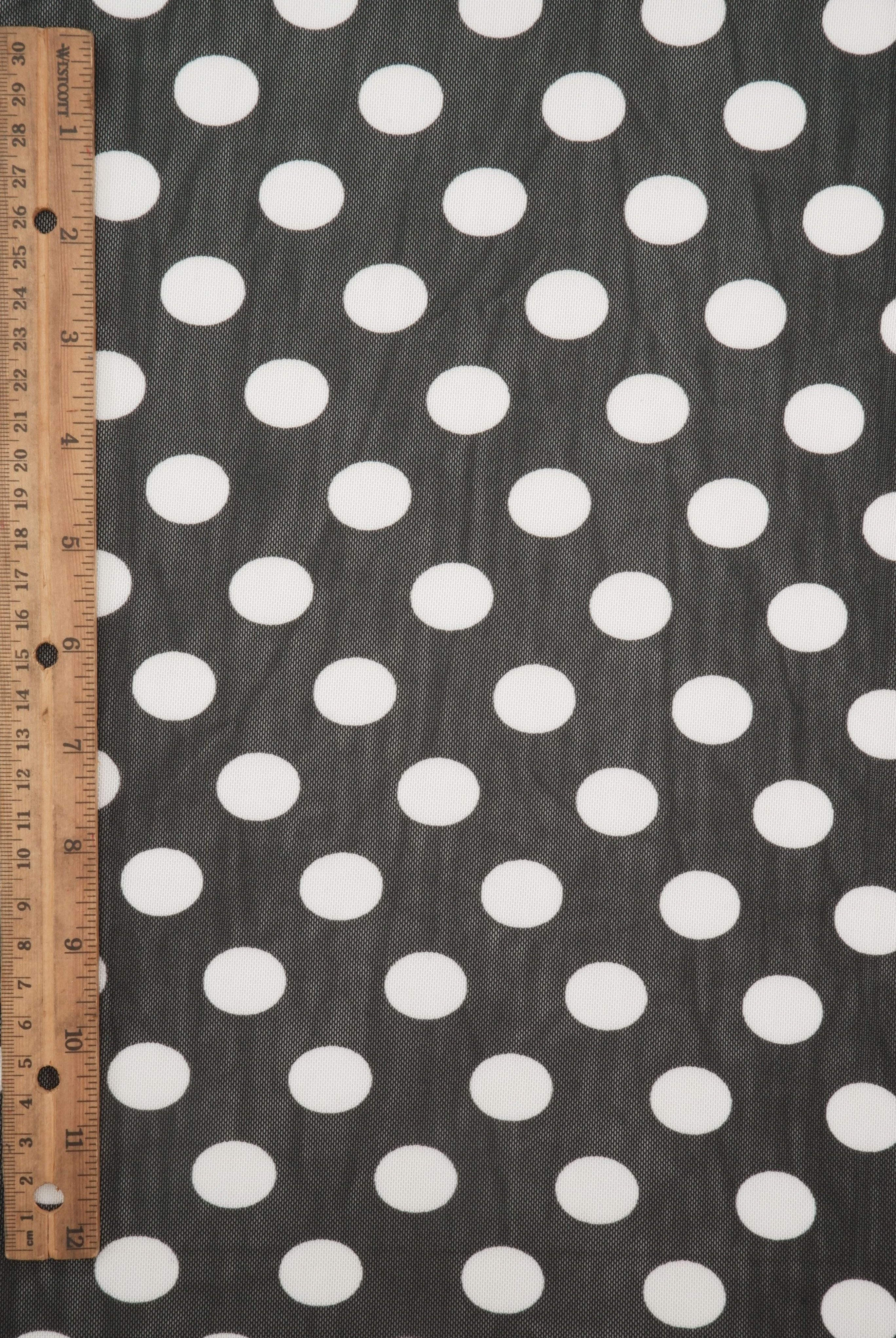 Polka Dot Mesh Print MESH-DU1665