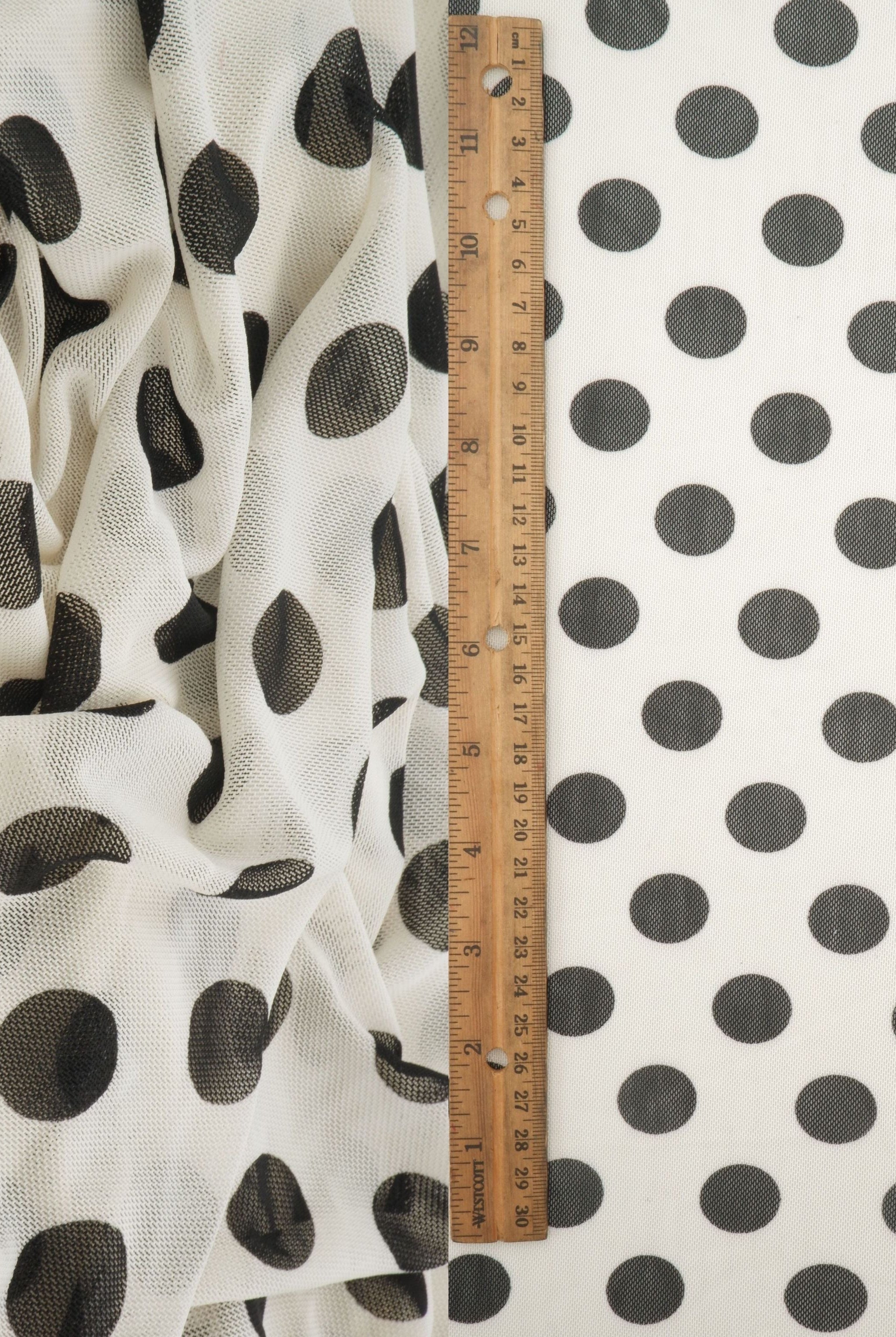 Polka Dot Mesh Print MESH-DU1665