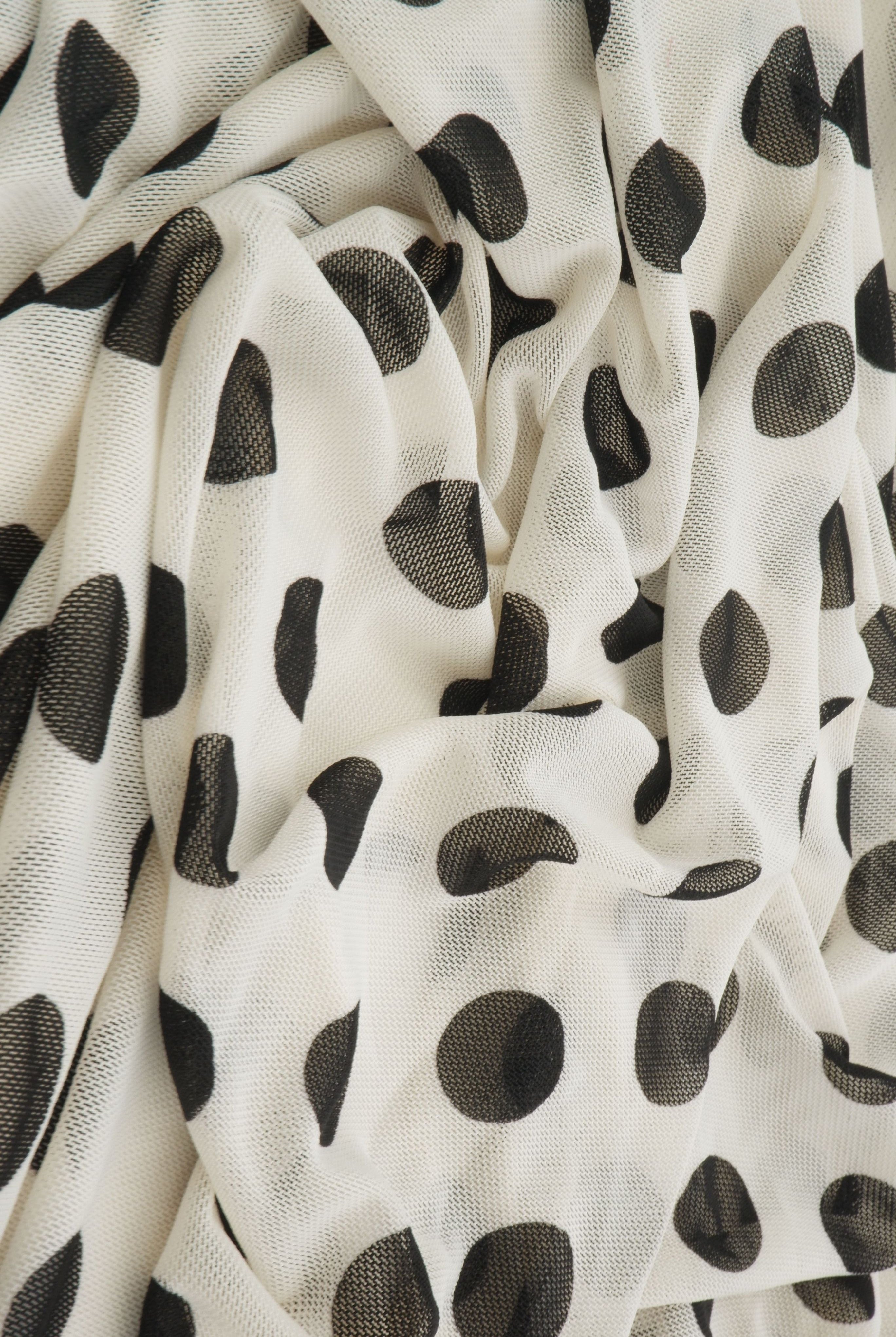 Polka Dot Mesh Print MESH-DU1665