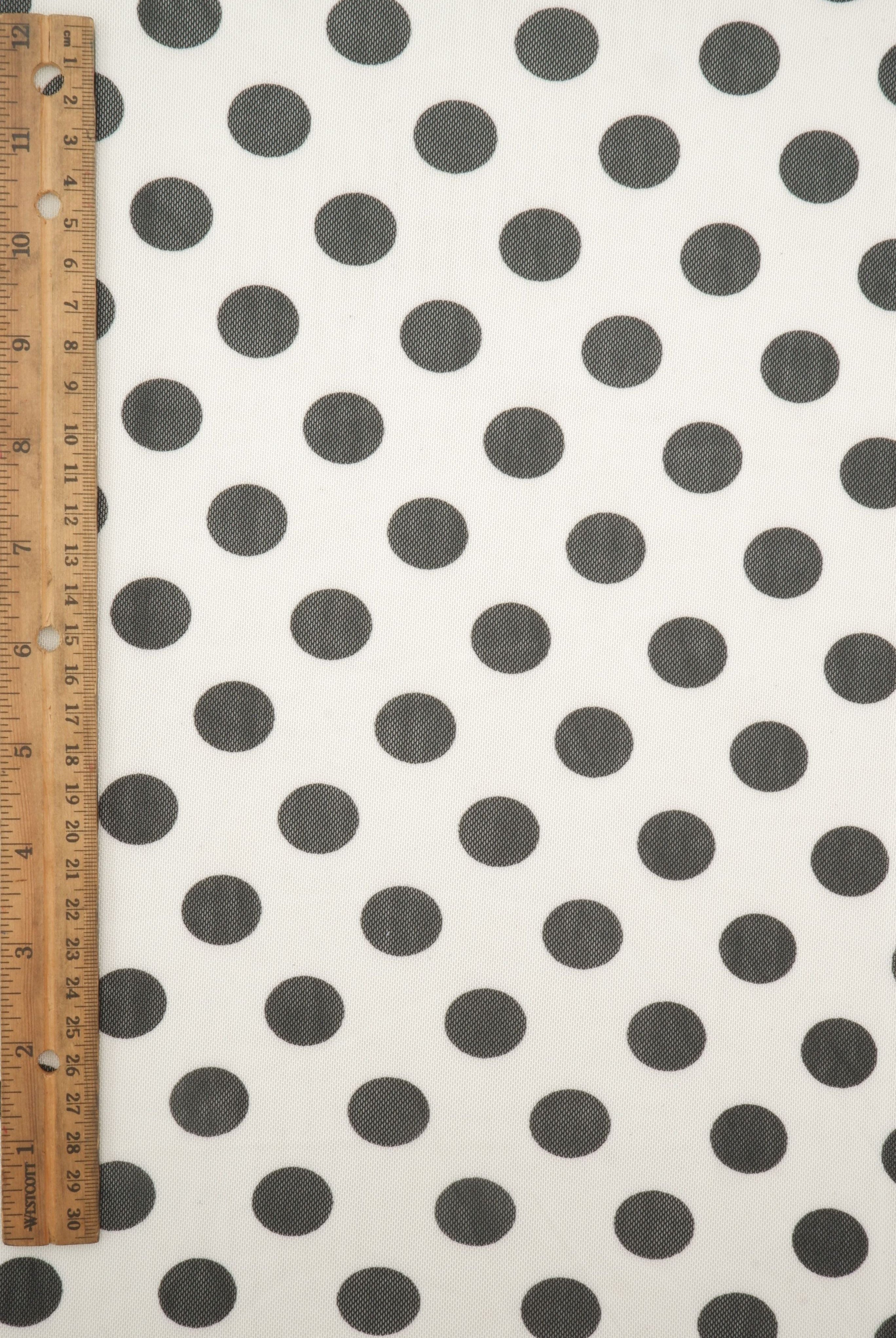 Polka Dot Mesh Print MESH-DU1665