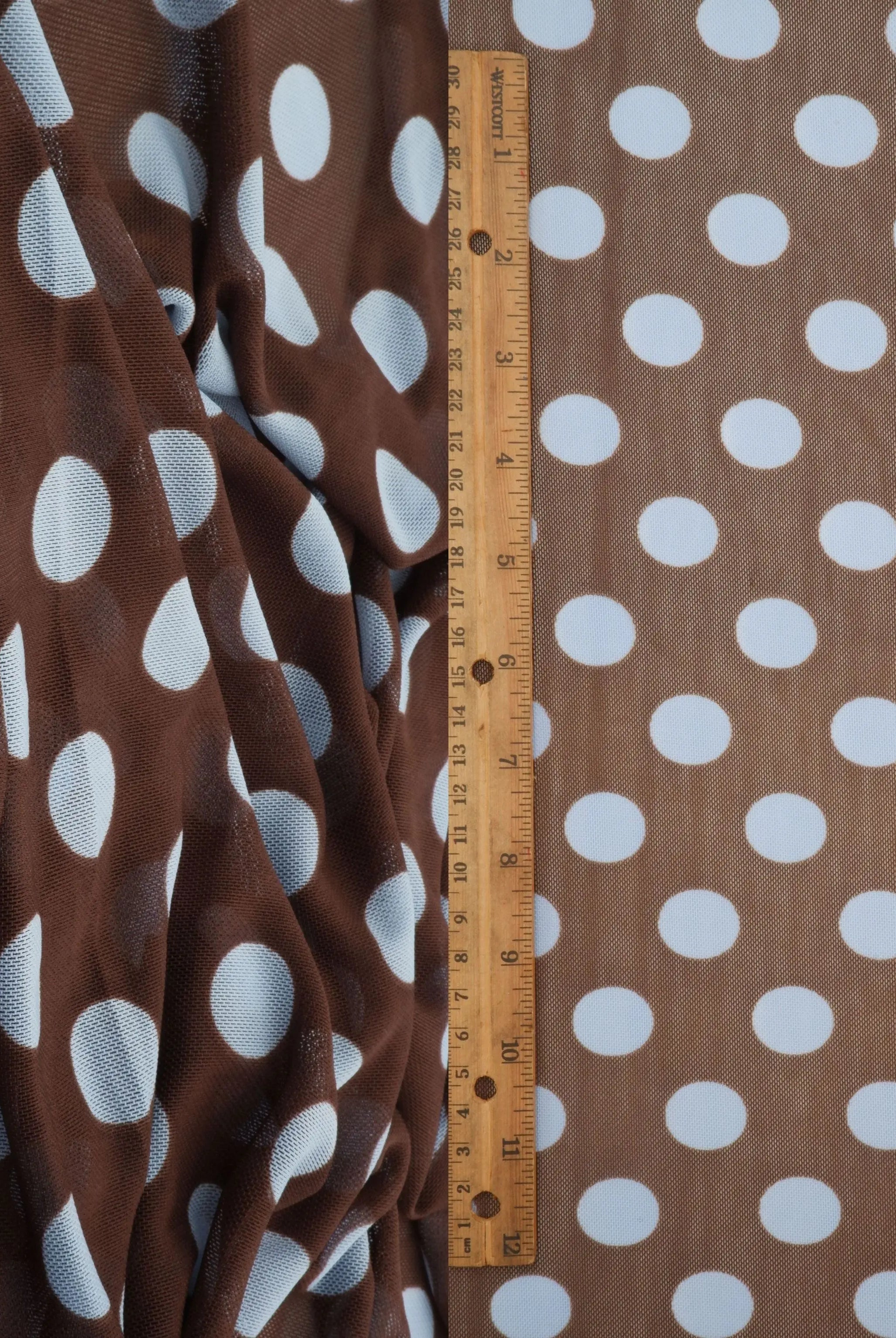 MESH-DU1665 BROWN/BLUE LT. MESH