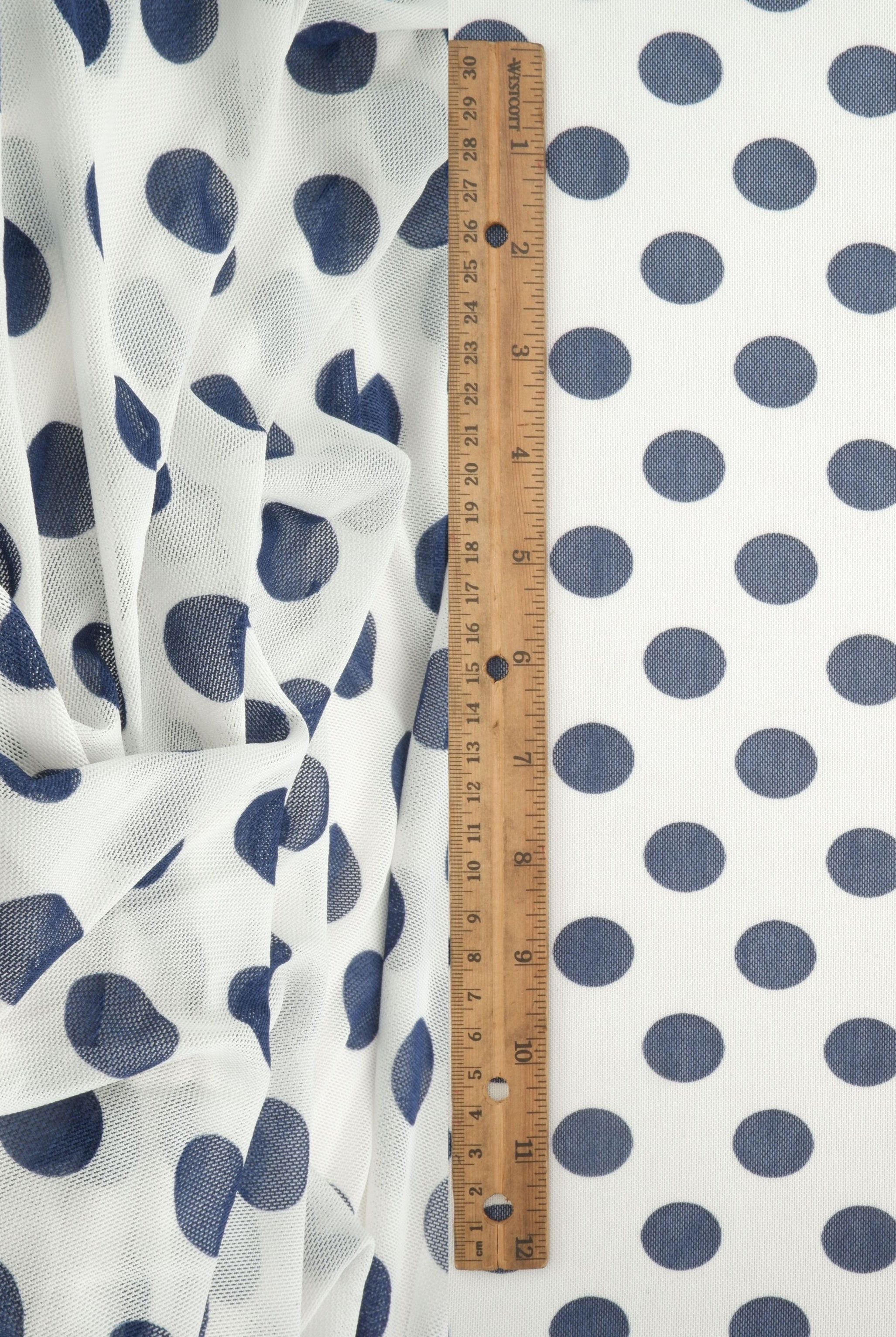 Polka Dot Mesh Print MESH-DU1665