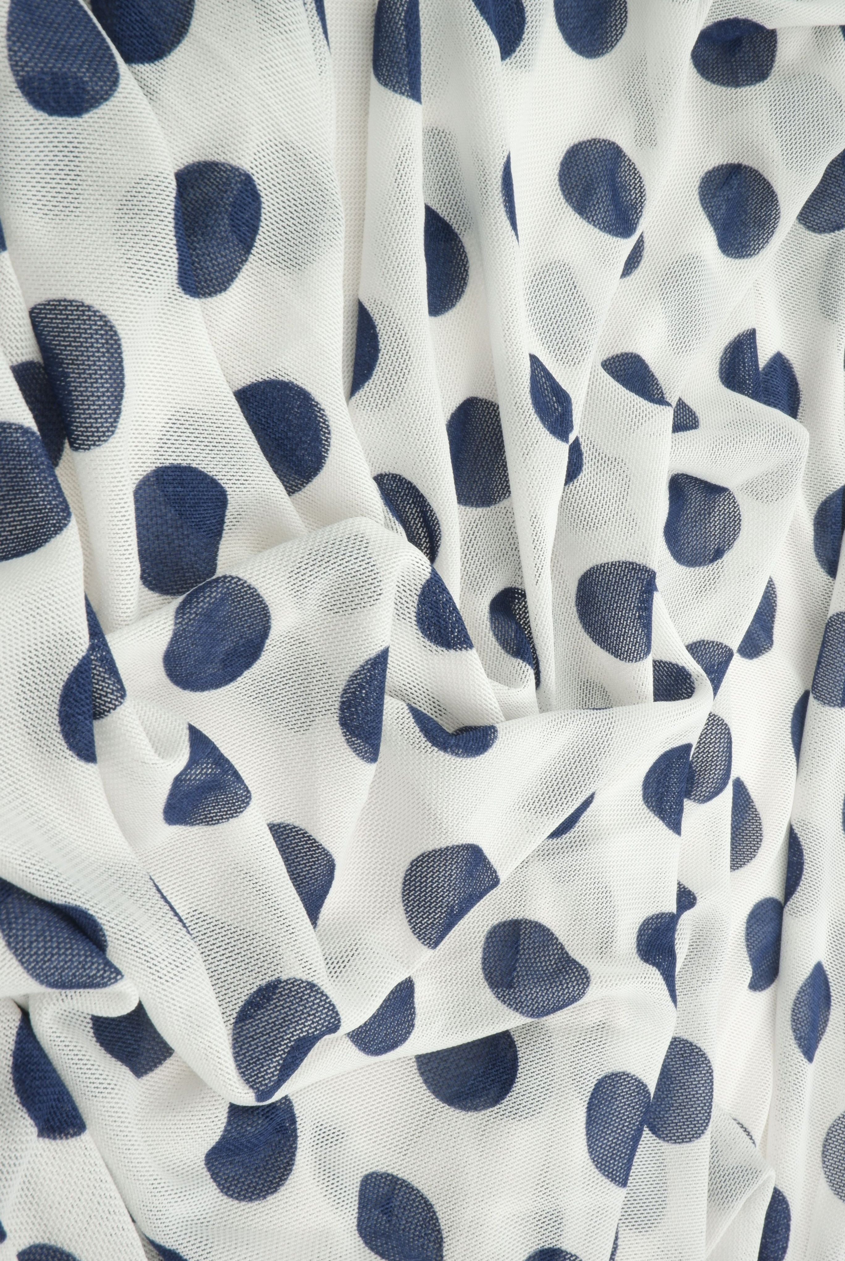 Polka Dot Mesh Print MESH-DU1665