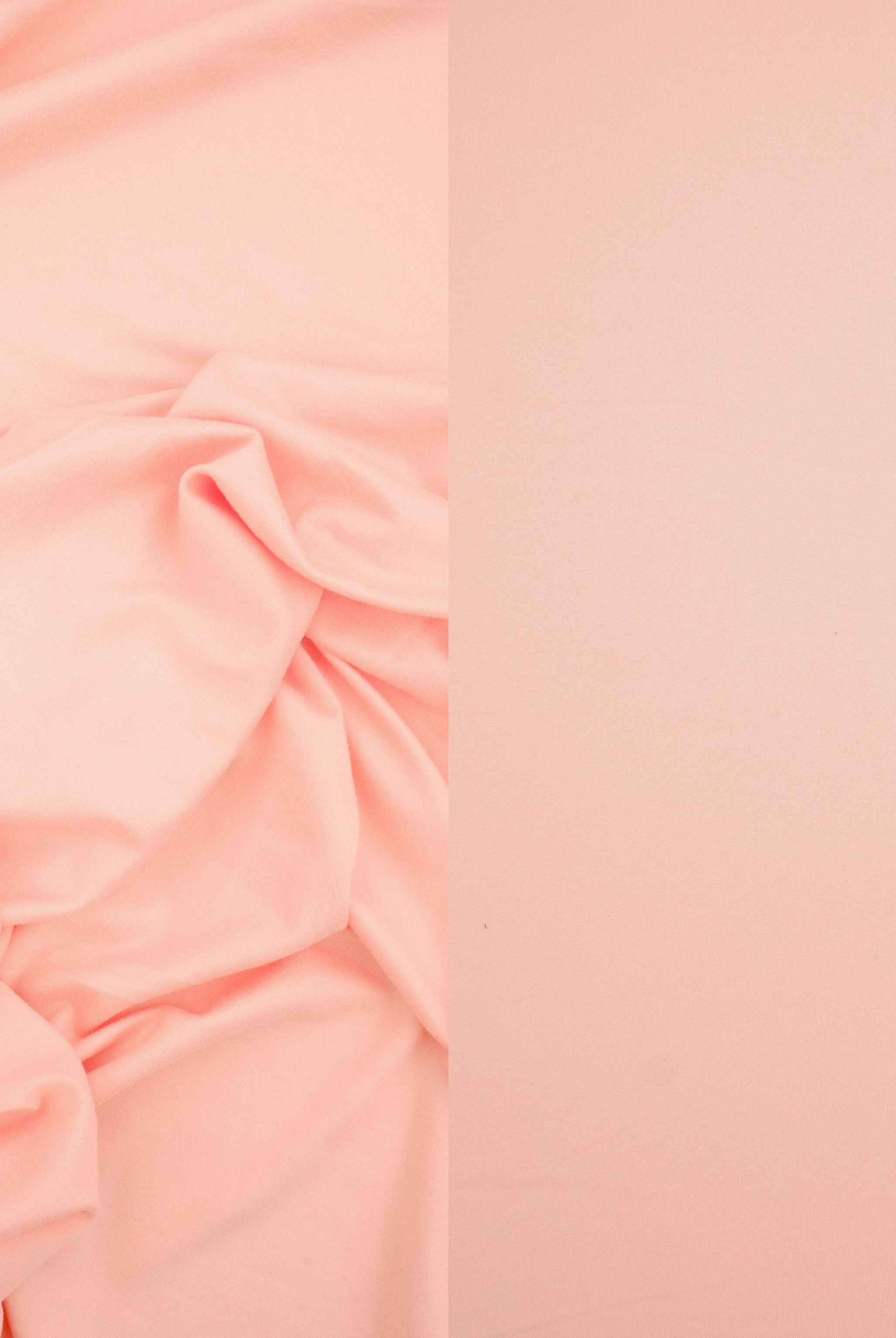 DTY Brushed Solid Stretch Knit Fabric - KNT2100