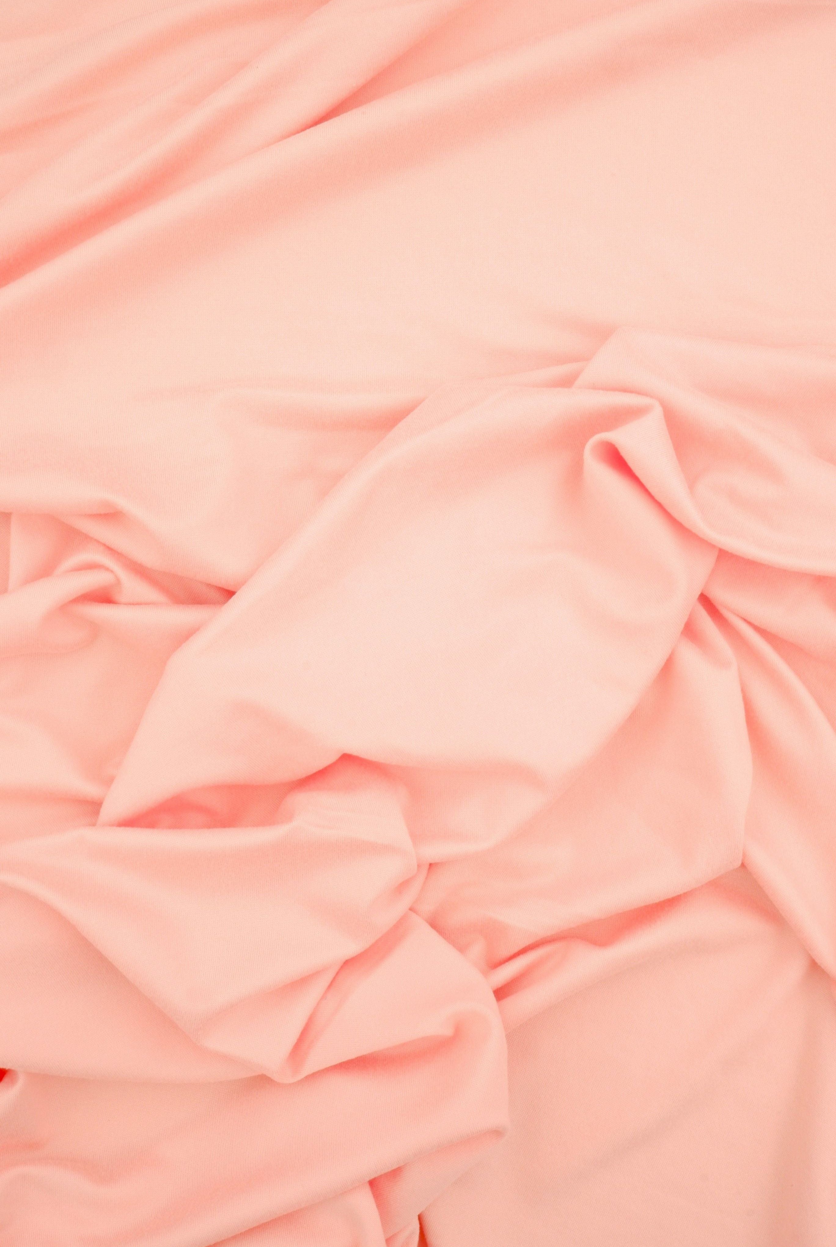 DTY Brushed Solid Stretch Knit Fabric - KNT2100