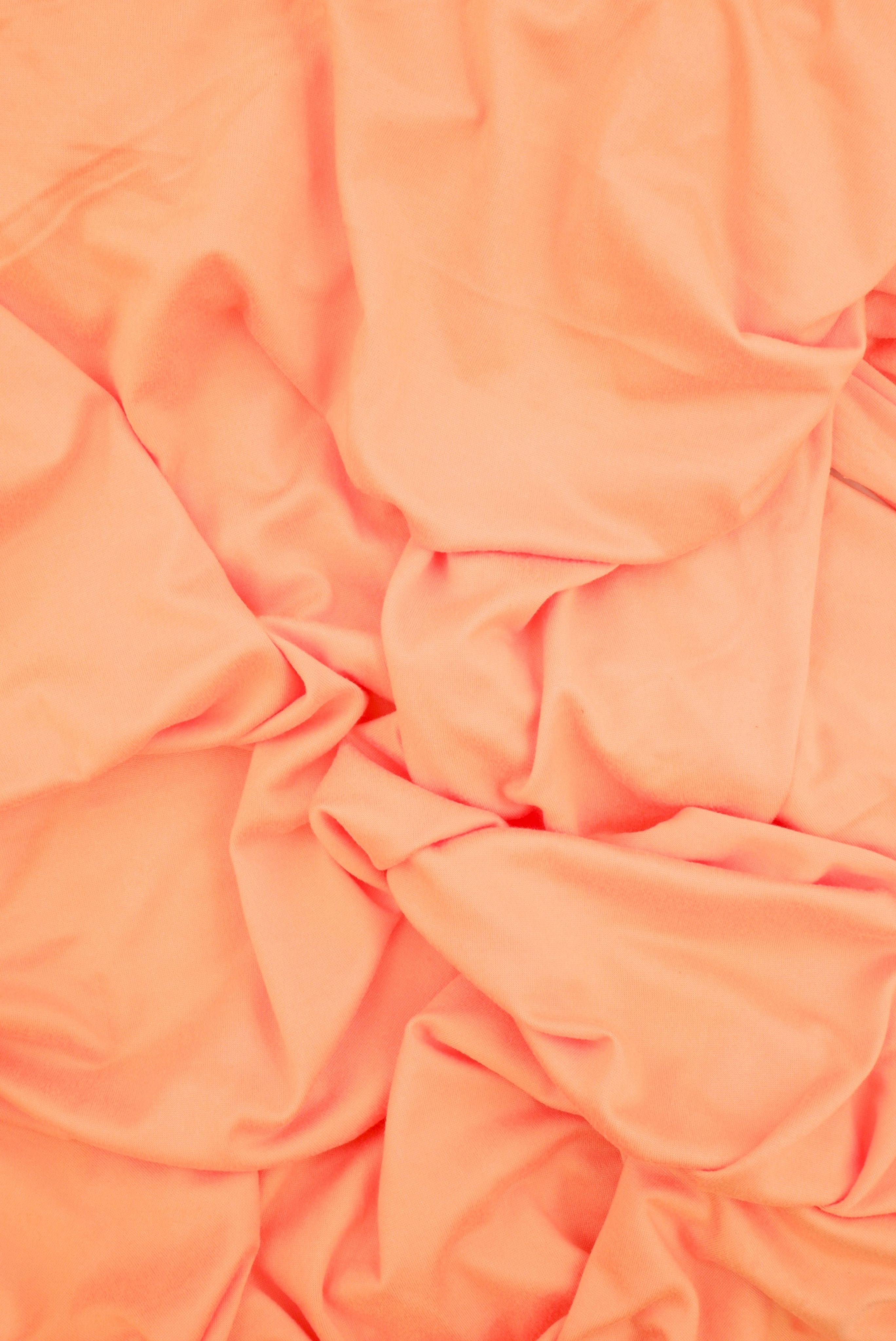 KNT2100 ORANGE LT. BIKER SHORTS BLOUSE BODYSUIT BRUSHED CAMI DRESS DTY KNIT LOUNGEWEAR NO-PRINT PANTS POLYESTER SKIRTS SOLID SPANDEX T-SHIRT TOPS TUNICS