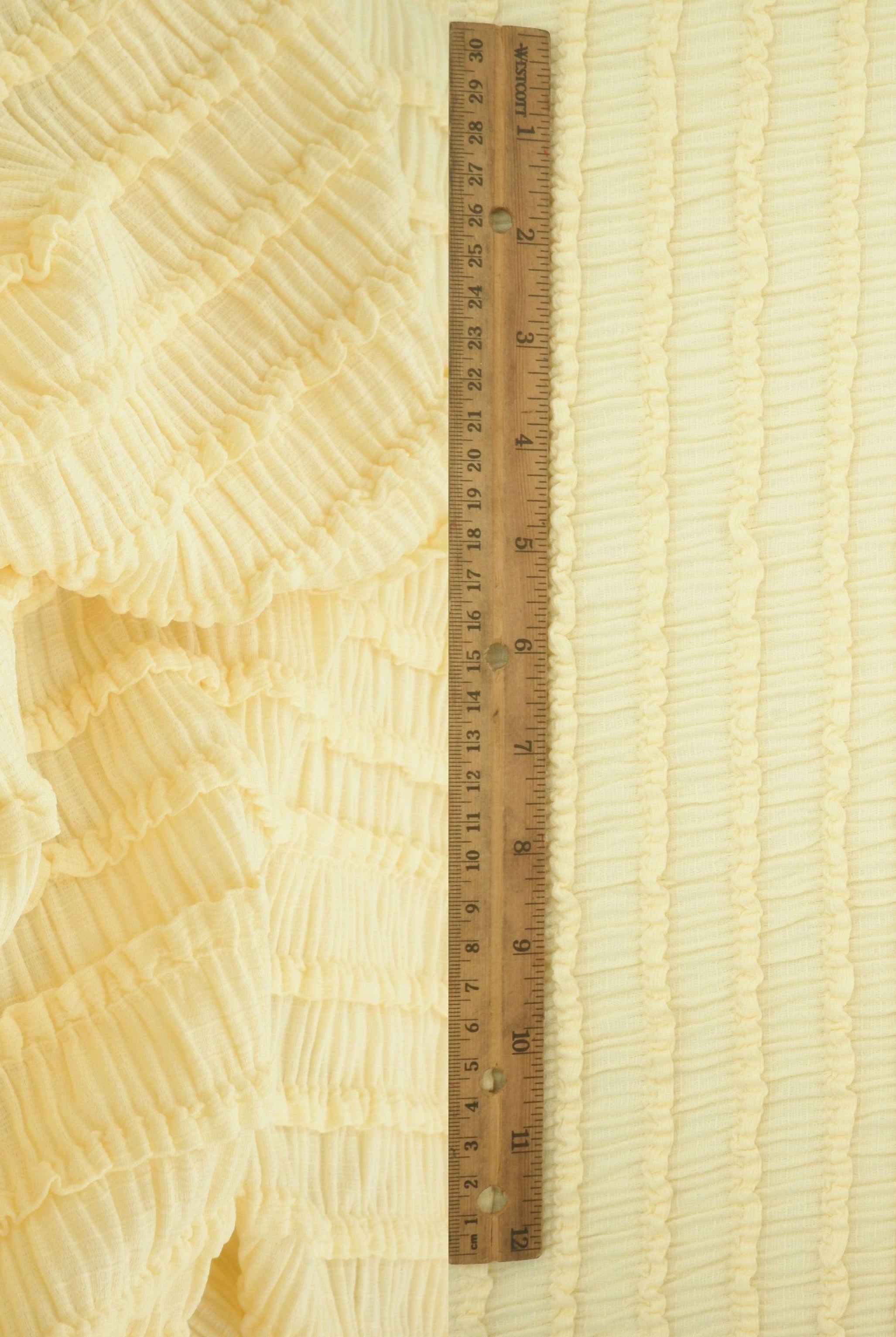 Cloud Crinkle Jacquard Knit Fabric KNT4668