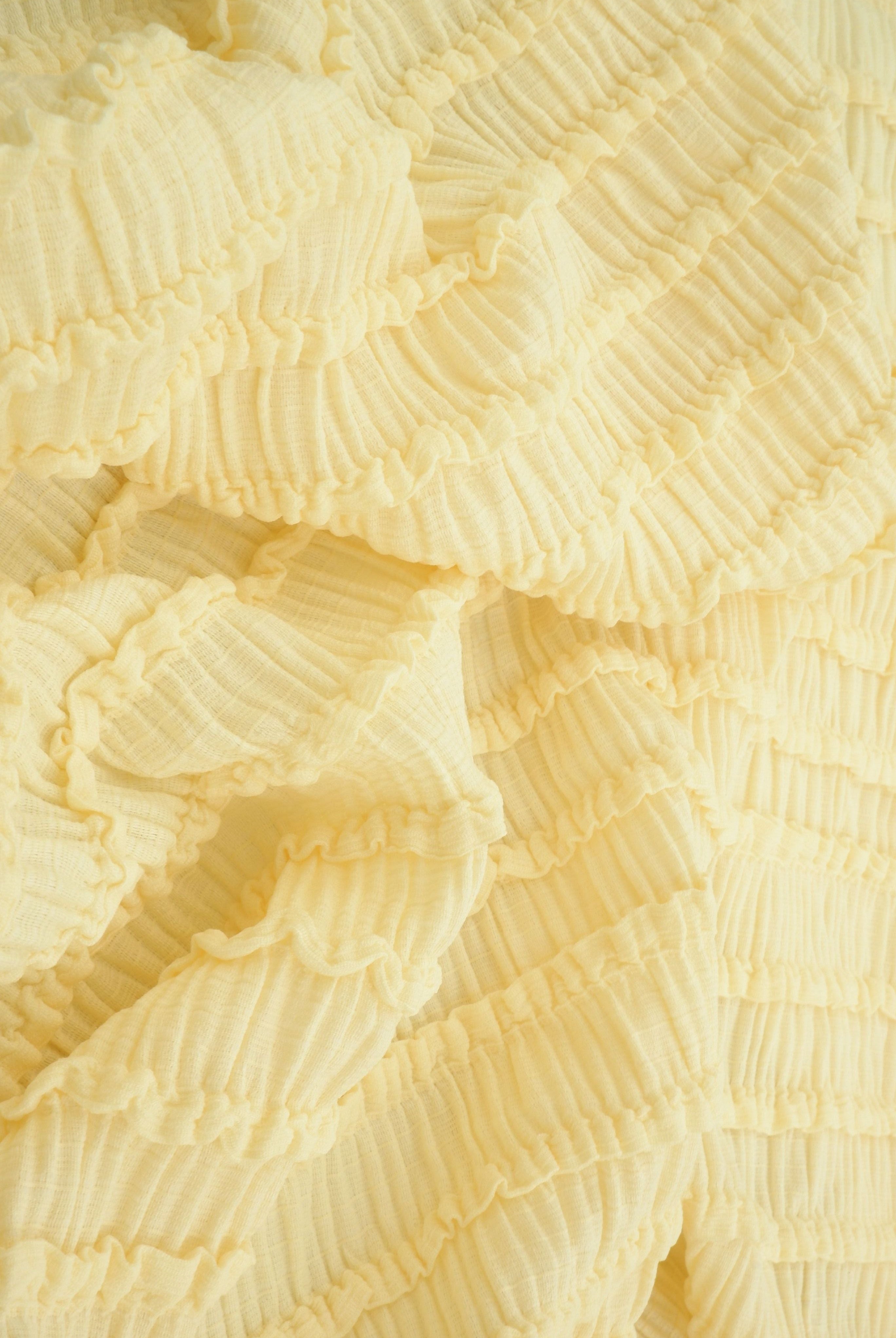 Cloud Crinkle Jacquard Knit Fabric KNT4668