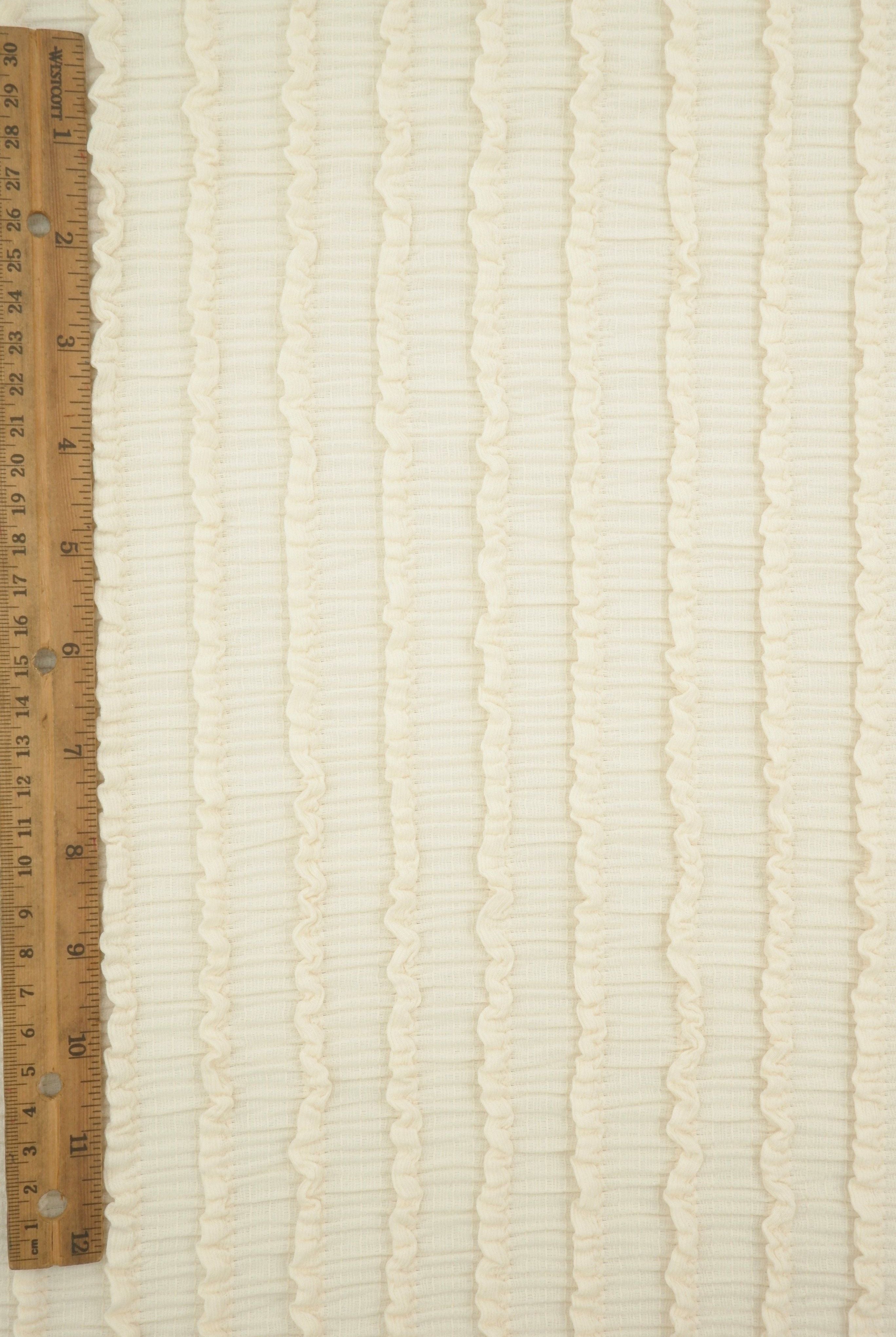 Cloud Crinkle Jacquard Knit Fabric KNT4668