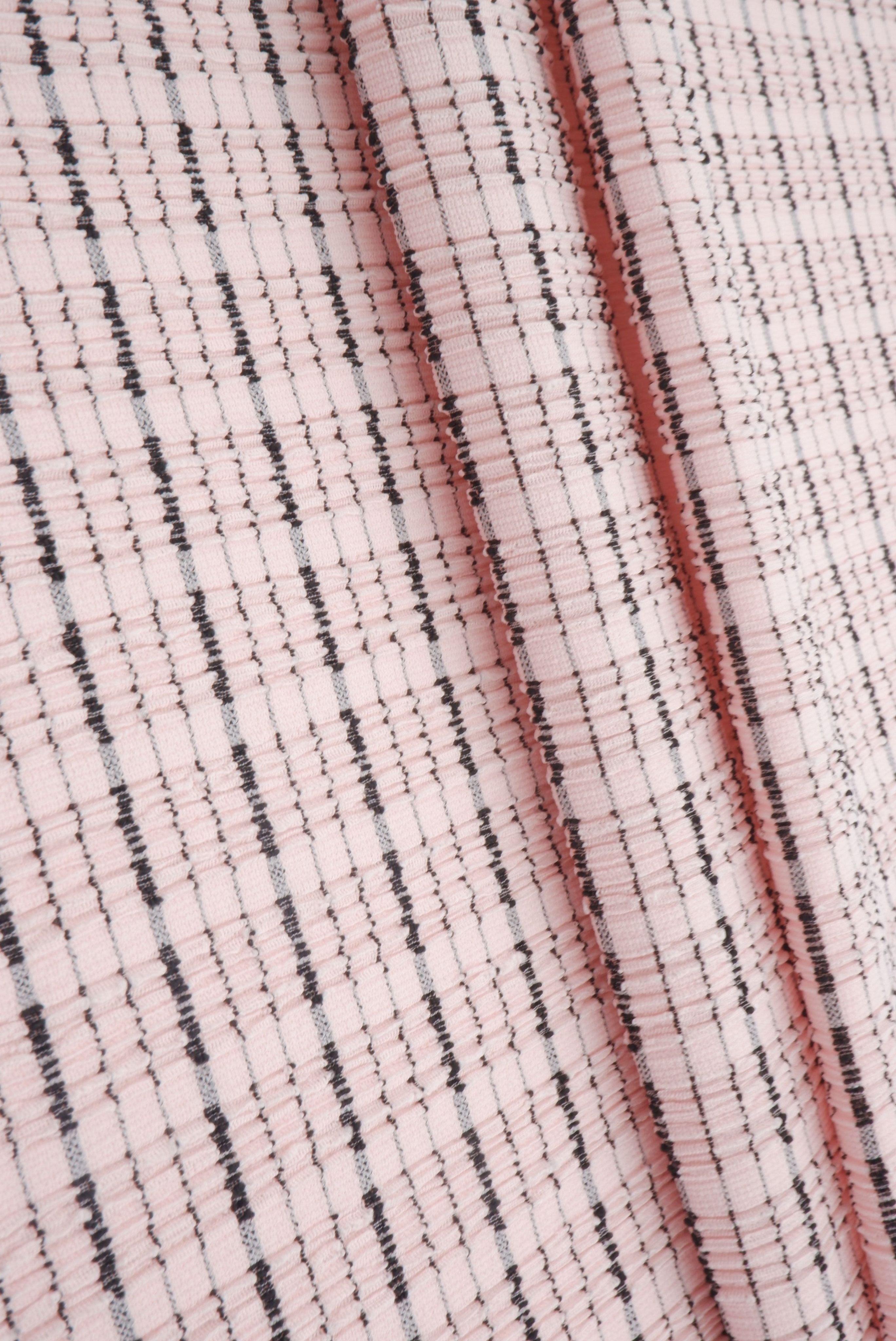 Cloudberry Check Jacquard Knit Fabric CRP4669