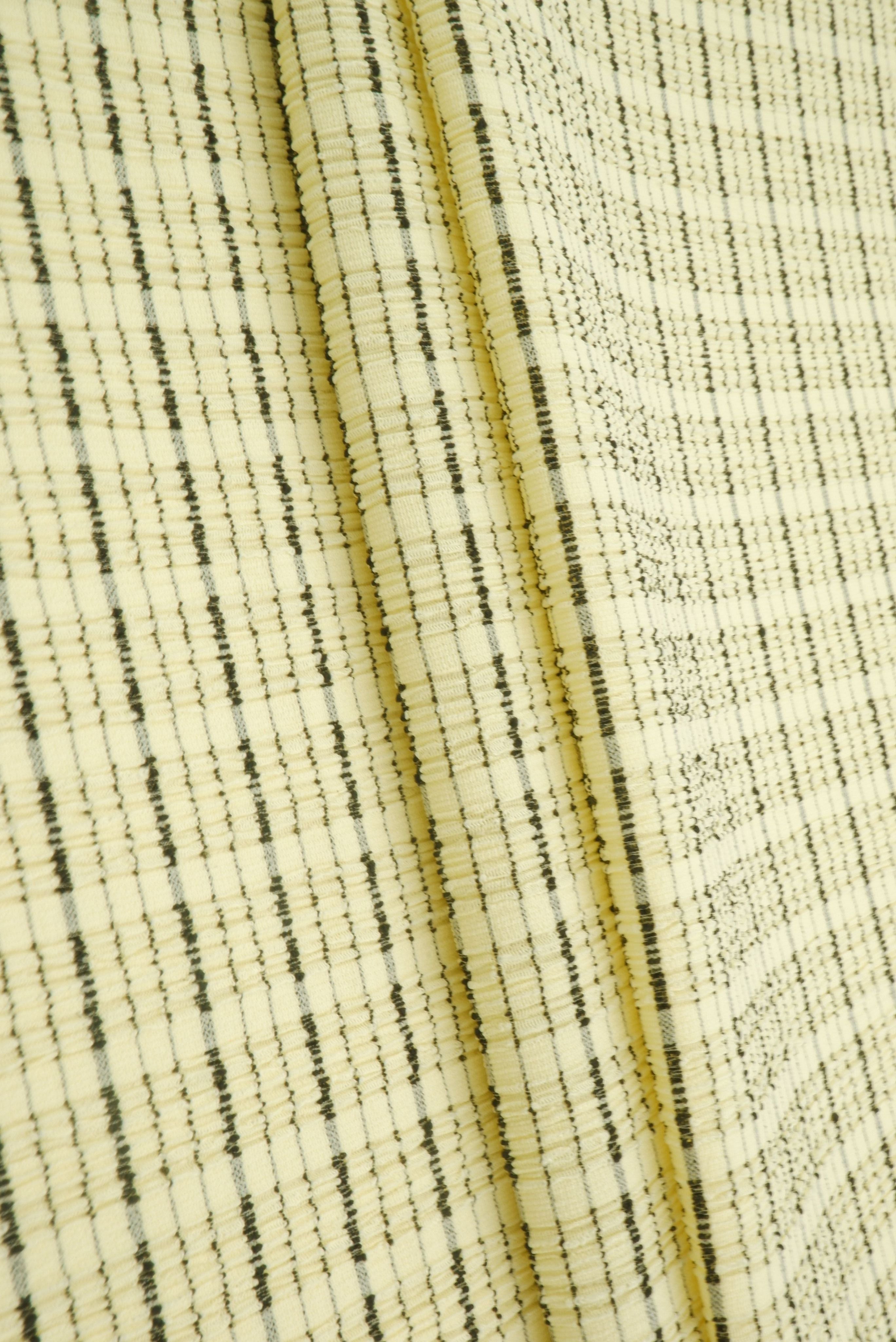 Cloudberry Check Jacquard Knit Fabric CRP4669