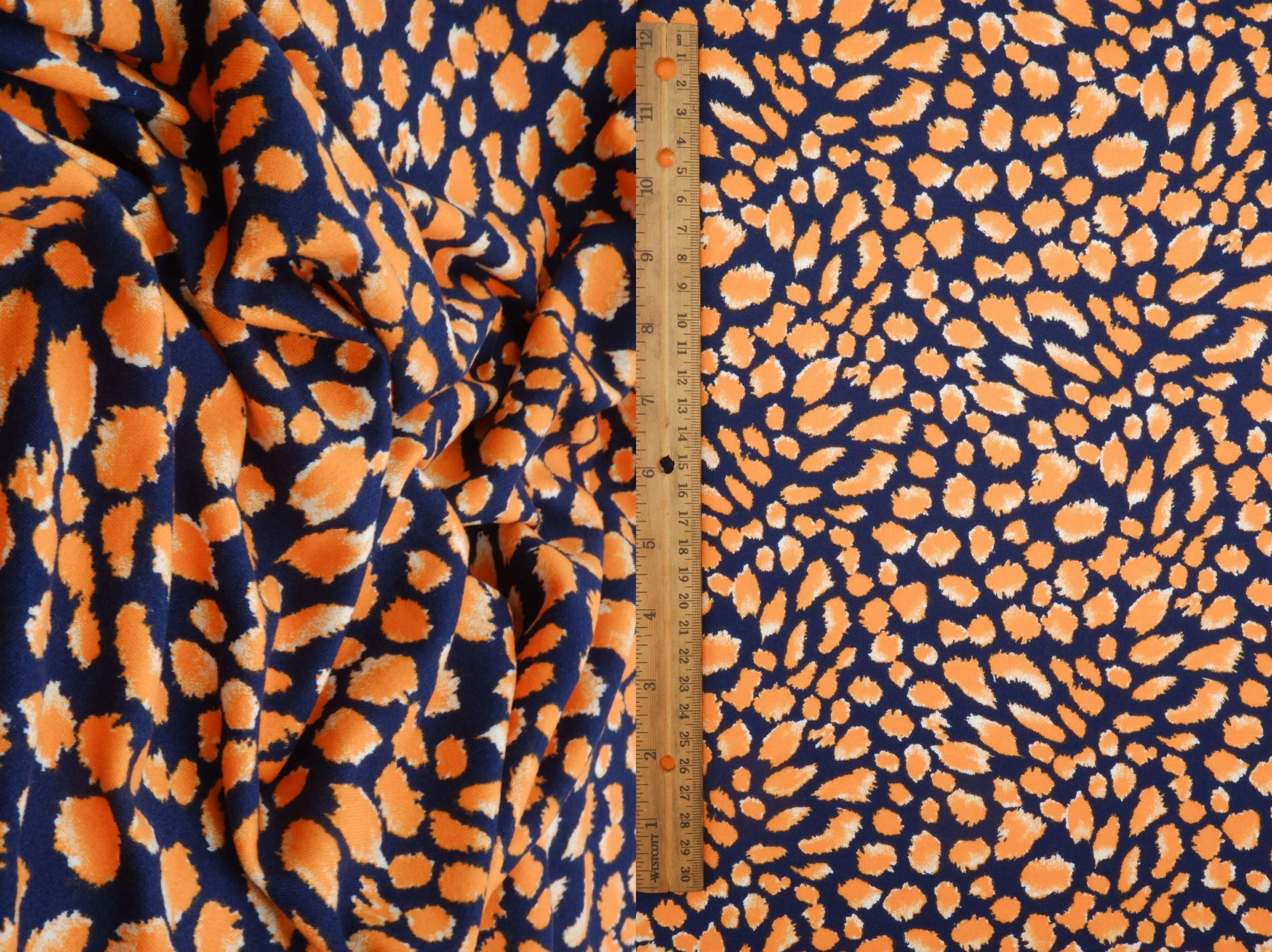DTY Brushed Animal Digital Print Knit Fabric KNT4520-MS11243