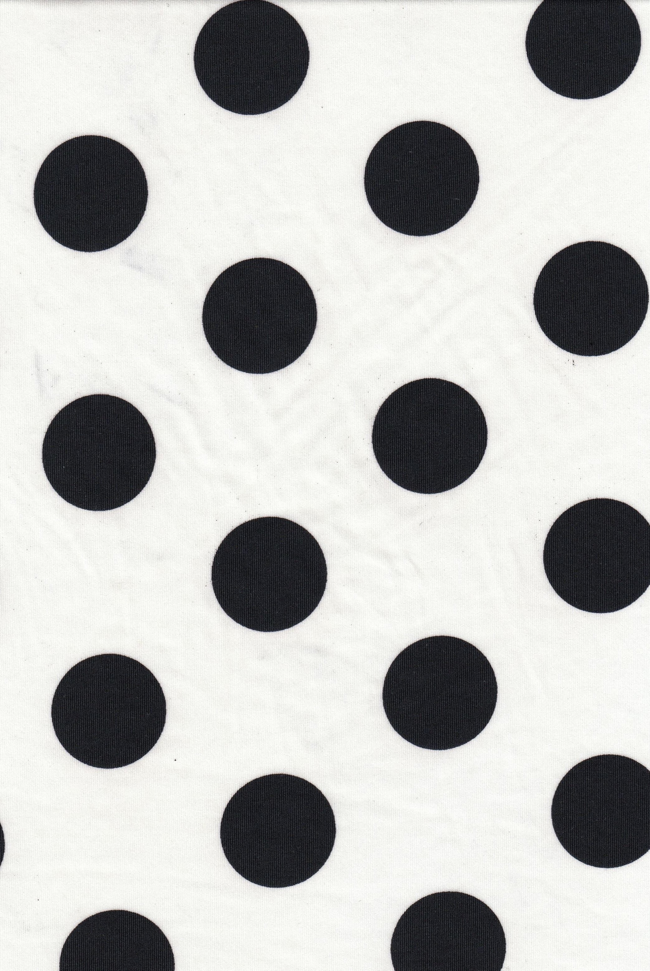 DTY Big Polka Dot Knit Fabric KNT4498-DU186C