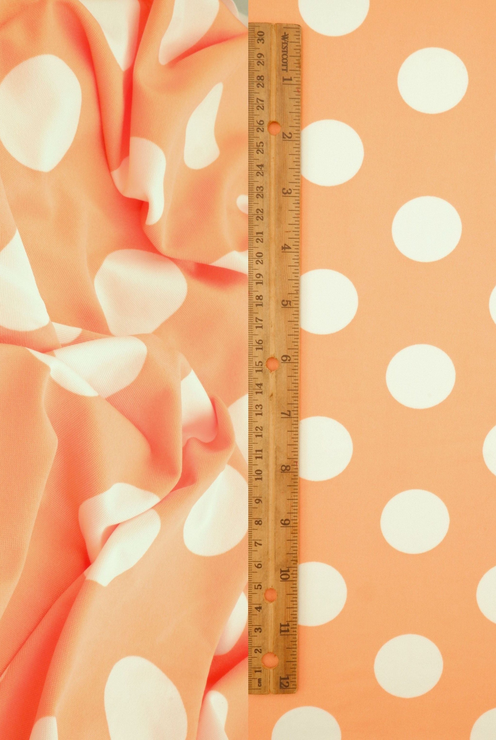 DTY Big Polka Dot Knit Fabric KNT4498-DU186C