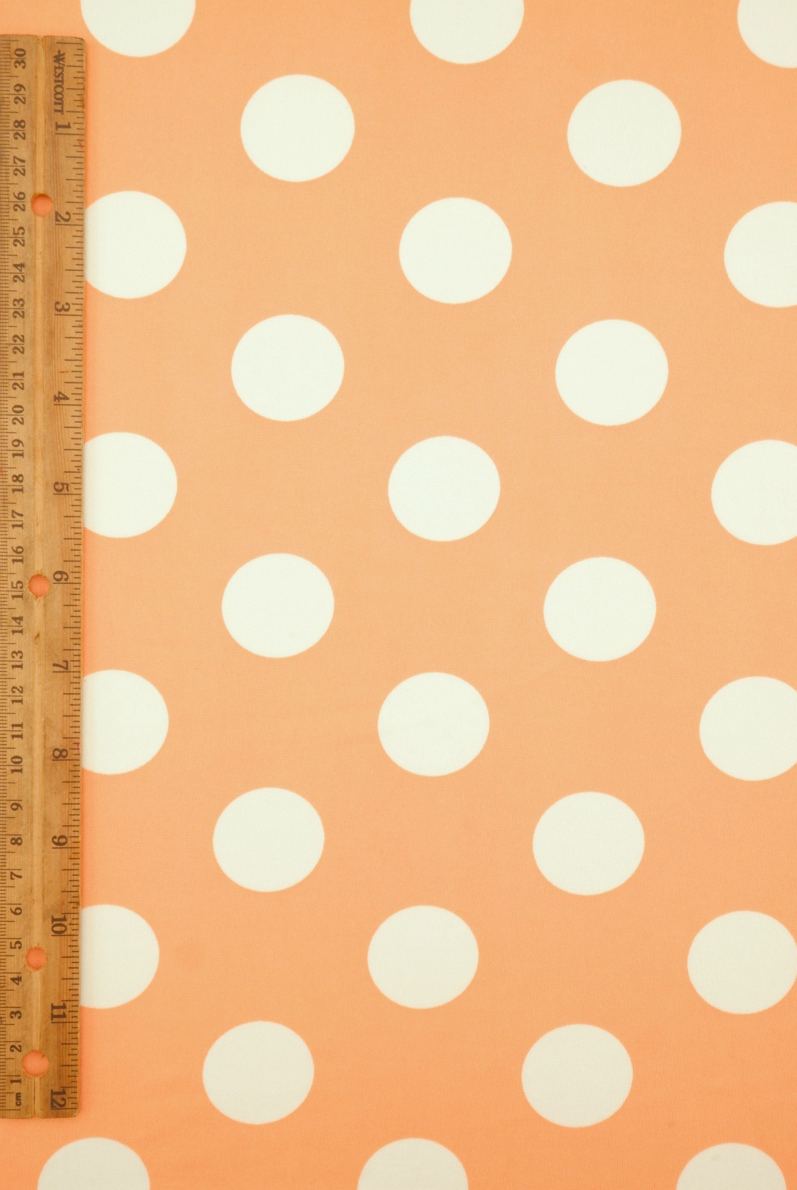 DTY Big Polka Dot Knit Fabric KNT4498-DU186C