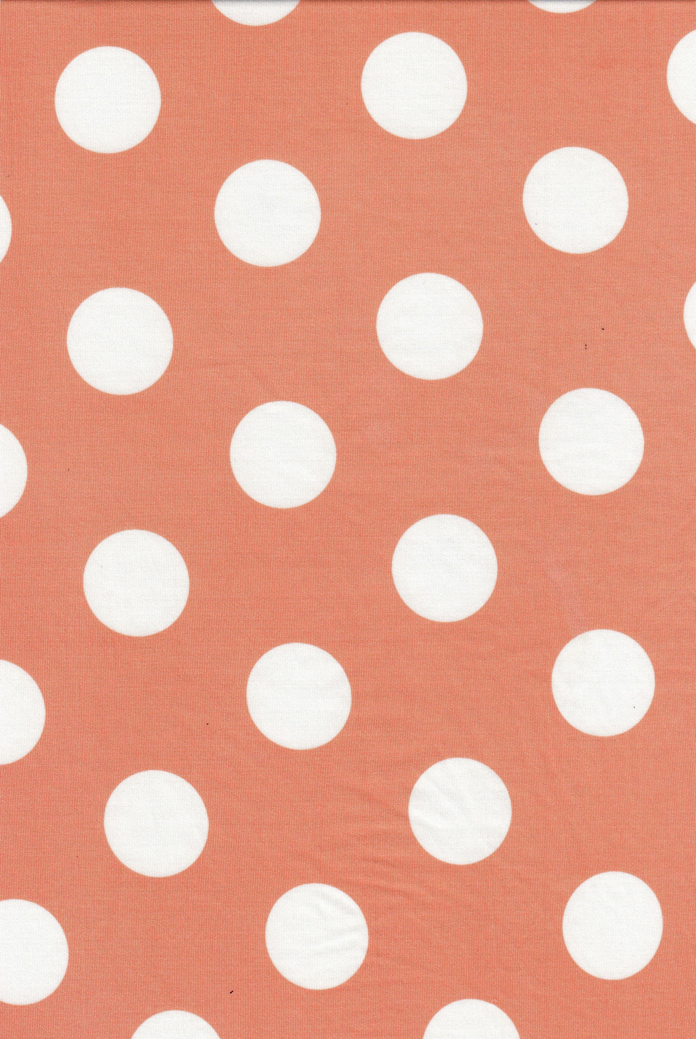 DTY Big Polka Dot Knit Fabric KNT4498-DU186C