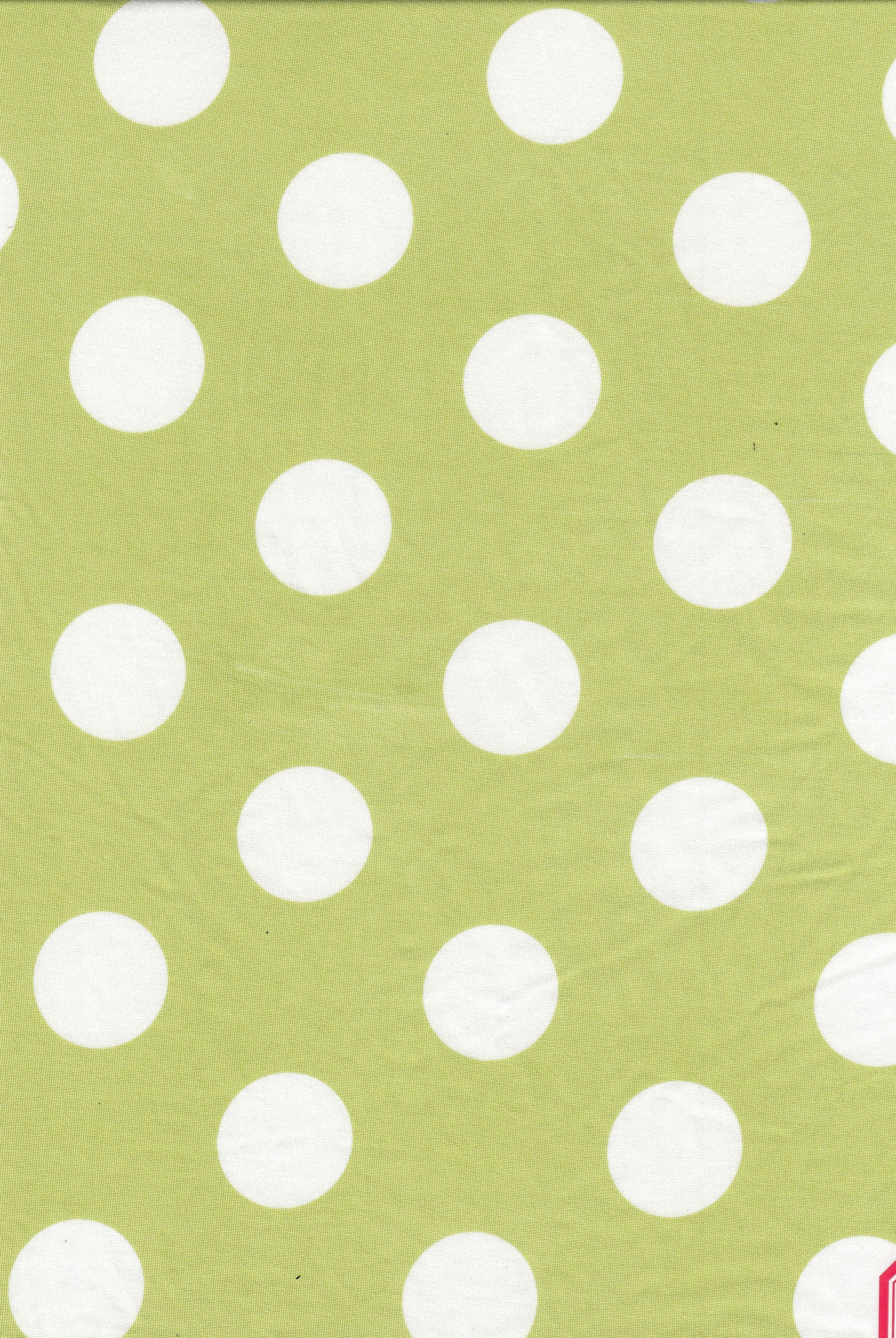 DTY Big Polka Dot Knit Fabric KNT4498-DU186C