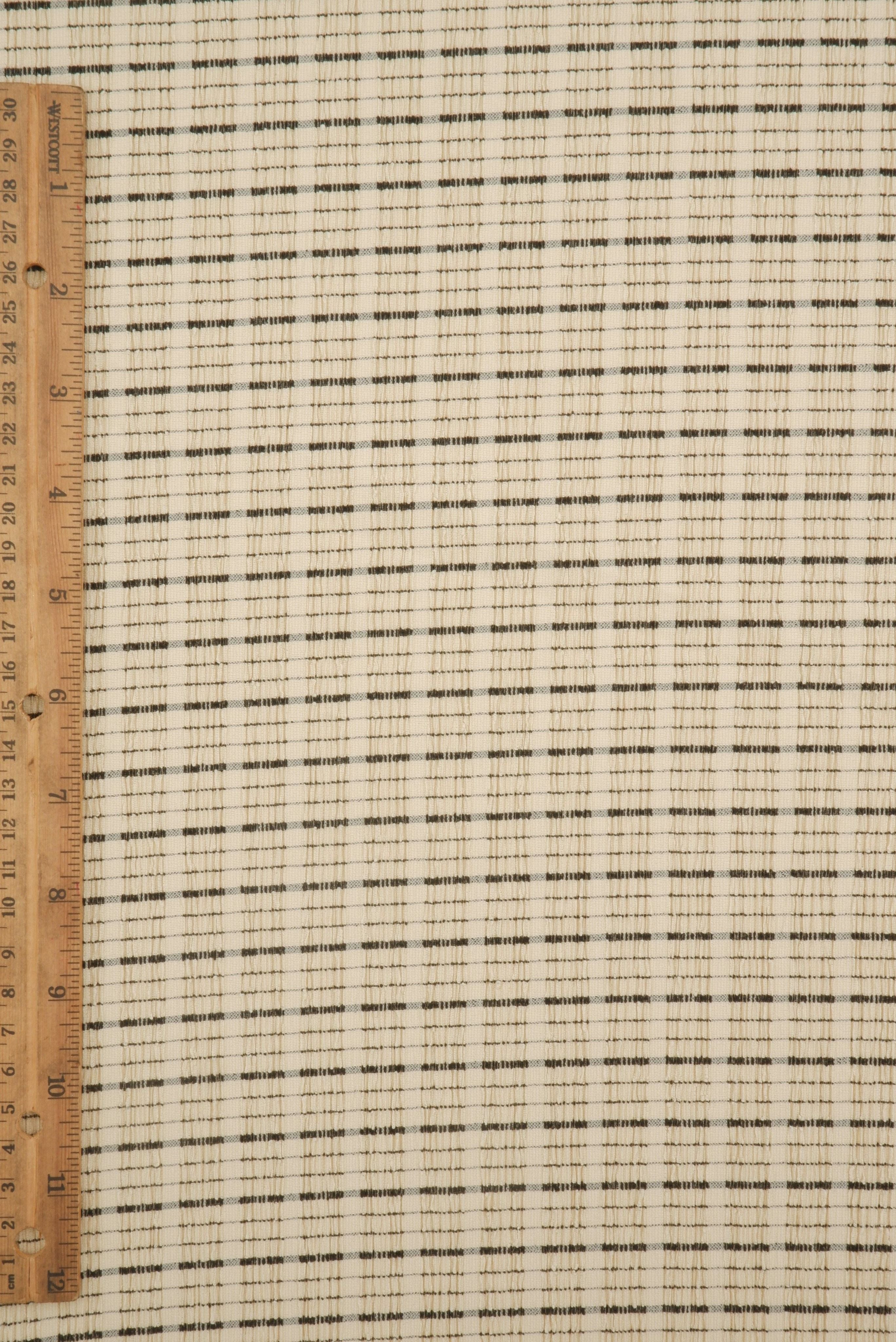 Cloudberry Check Jacquard Knit Fabric CRP4669