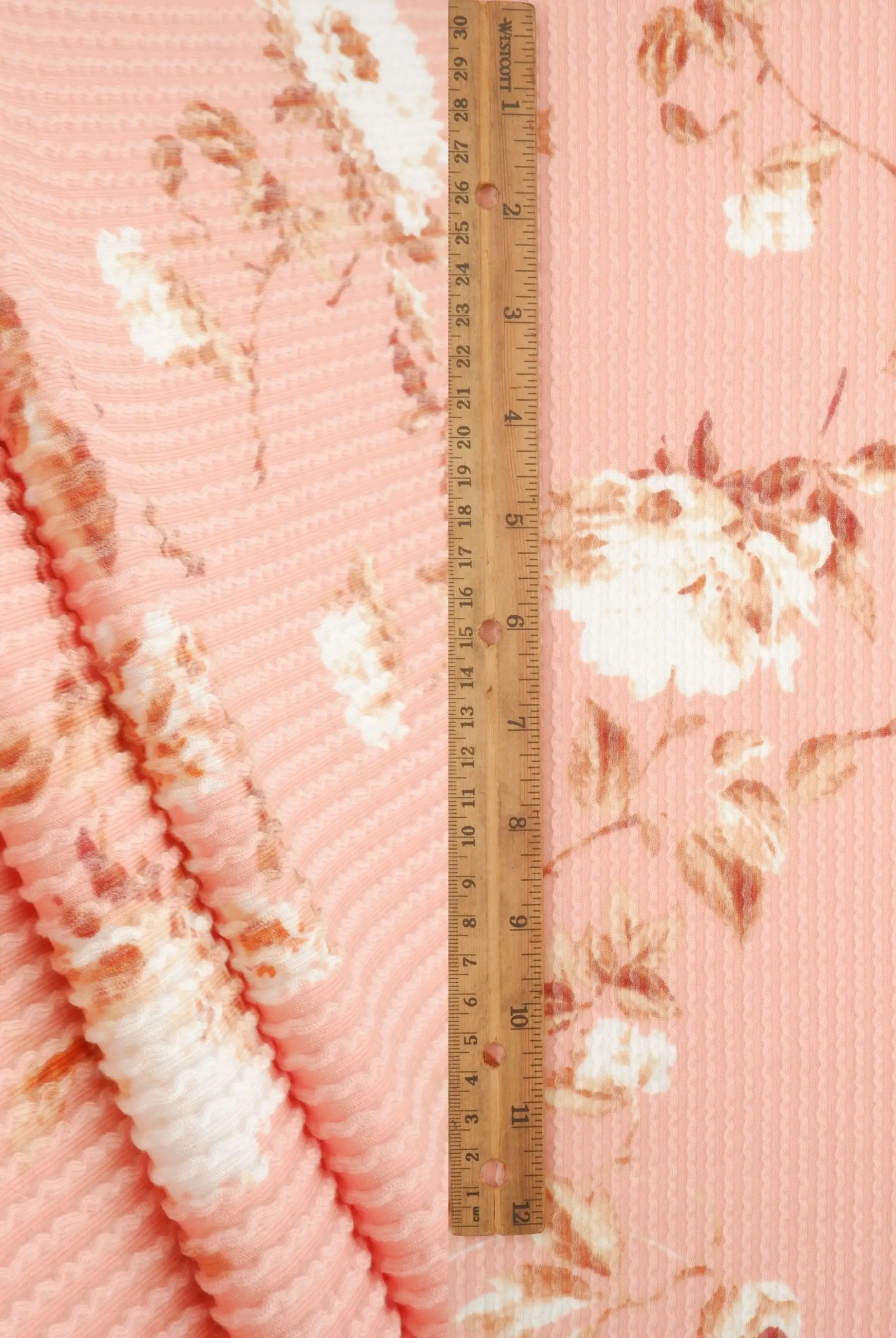 KNT4463-MS11153 CORAL ACTIVEWEAR BOTTOMS DOUBLE KNIT DRESS FLOWER JACQUARD PANTS POLYESTER RAYON RIB SKIRTS SOLID SPANDEX STRETCH URBAN