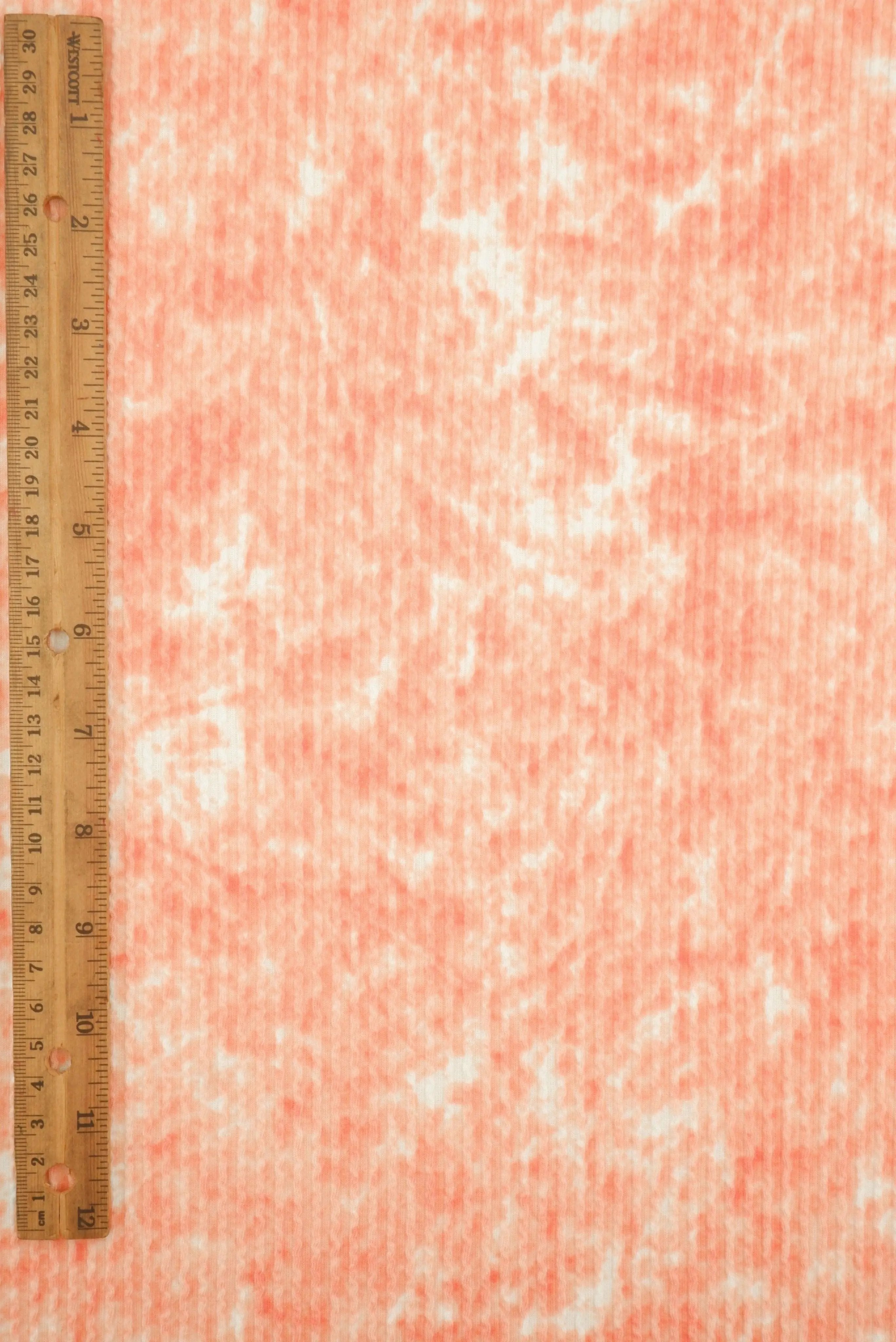 KNT4463-MS11559 ORANGE LT. KNIT