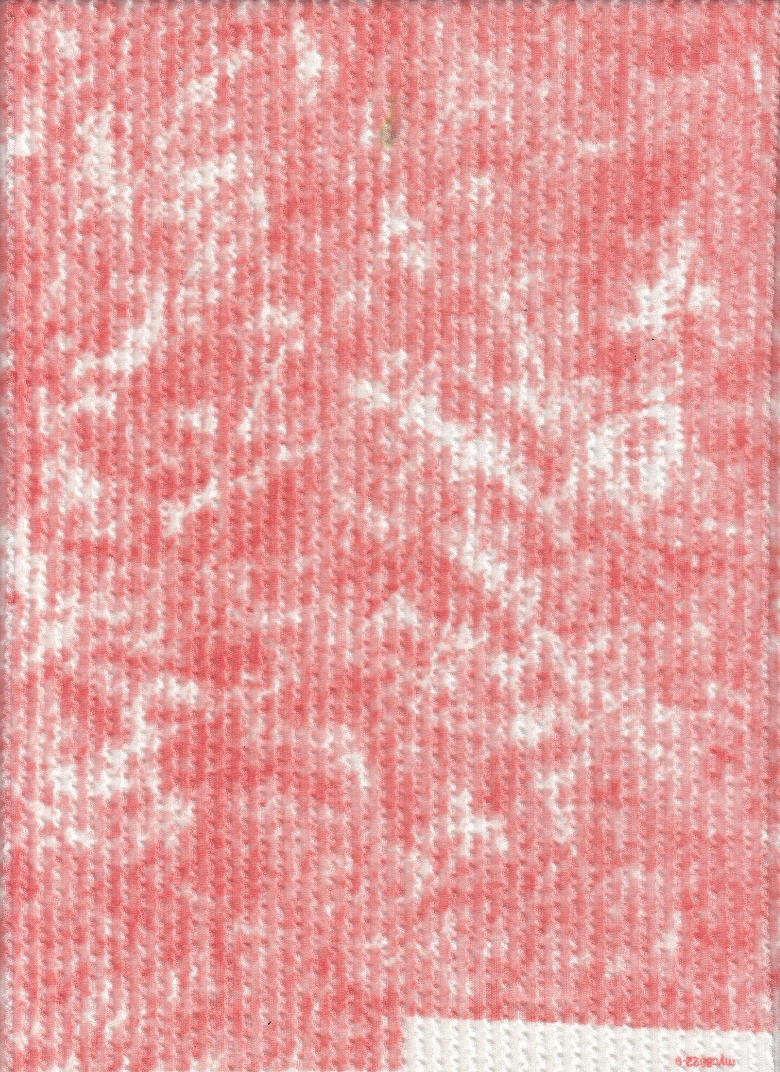 KNT4463-MS11559 ORANGE LT. KNIT