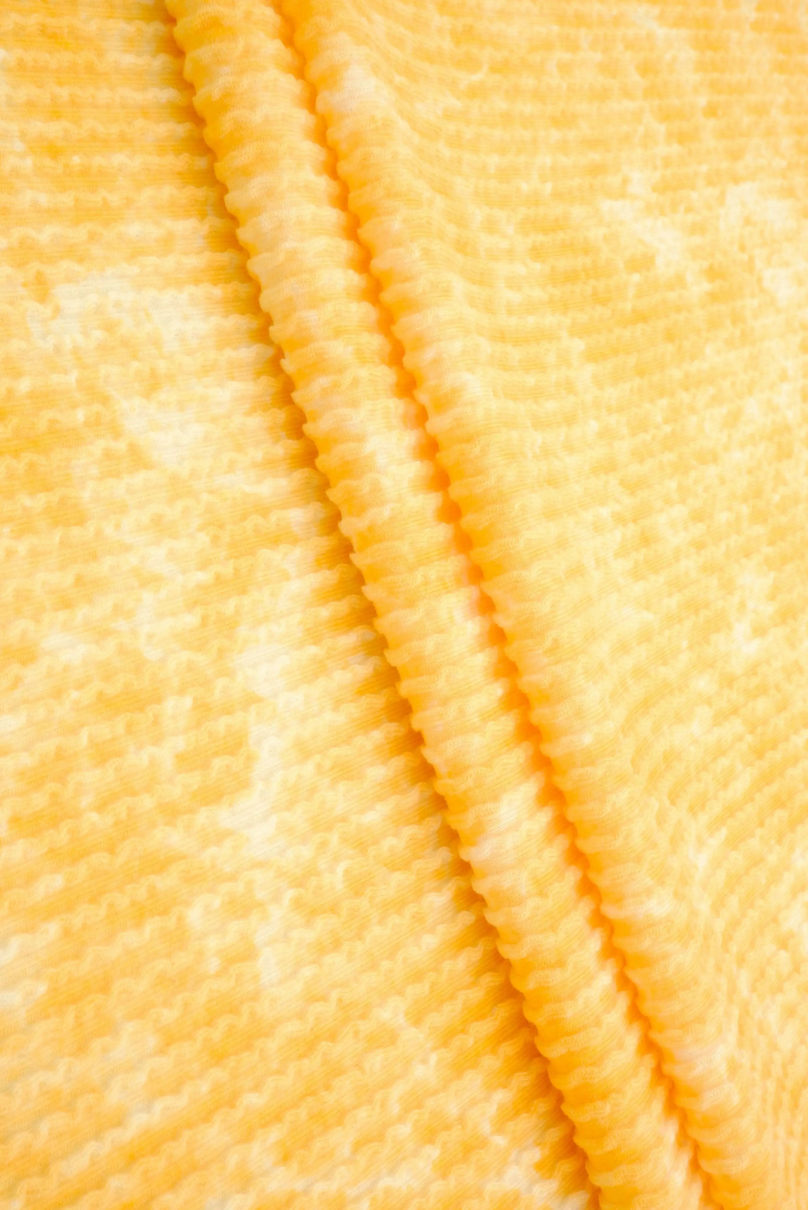 KNT4463-MS11559 YELLOW KNIT