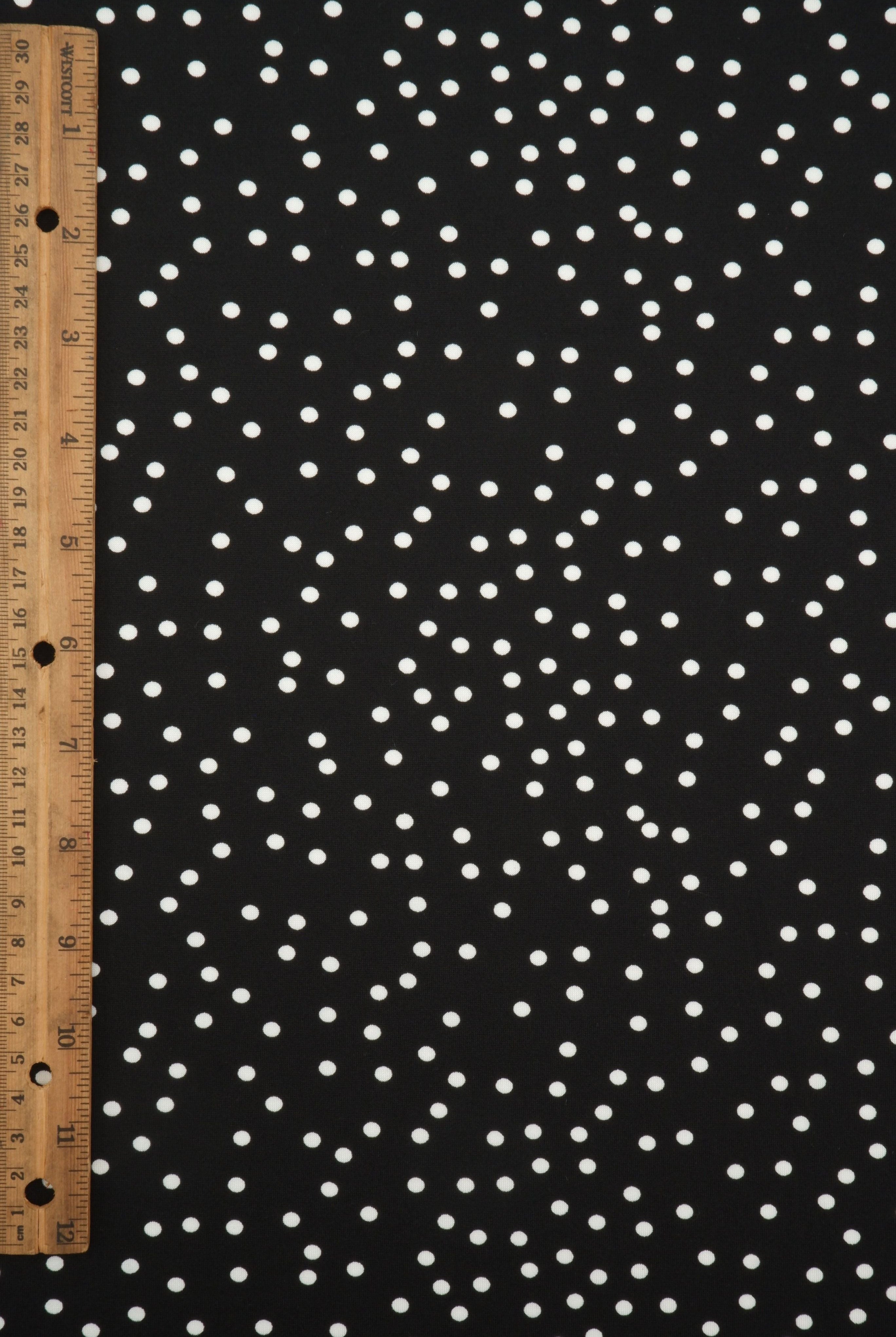 DTY Micro Polka Dot Print Knit Fabric KNT4498-DU1952